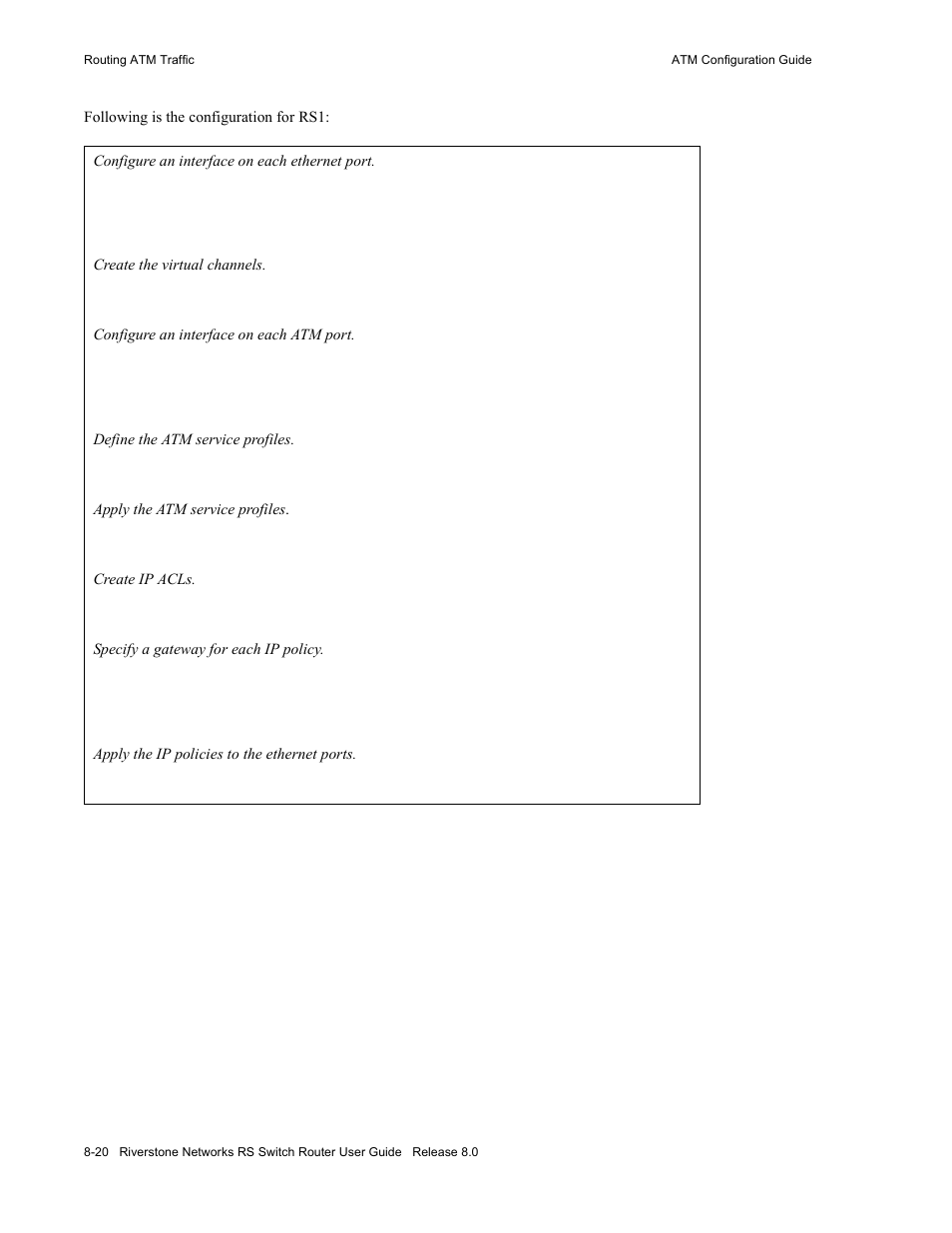 Riverstone Networks WICT1-12 User Manual | Page 154 / 718
