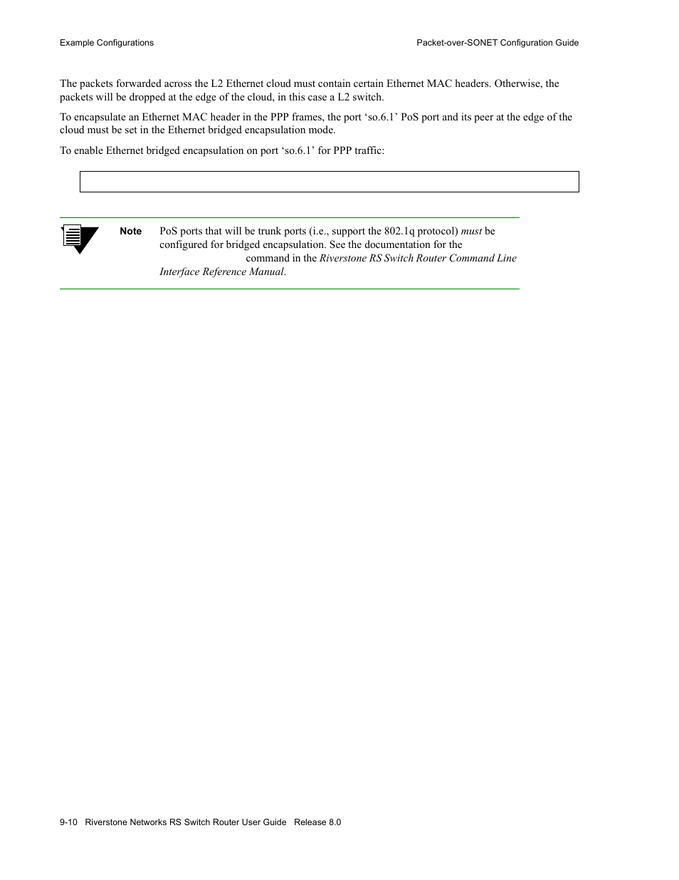 Riverstone Networks WICT1-12 User Manual | Page 170 / 718