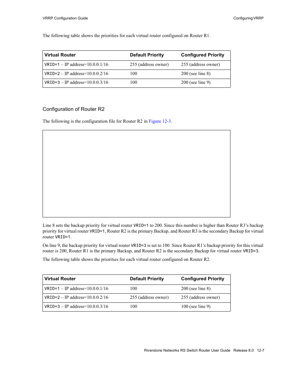 Riverstone Networks WICT1-12 User Manual | Page 203 / 718