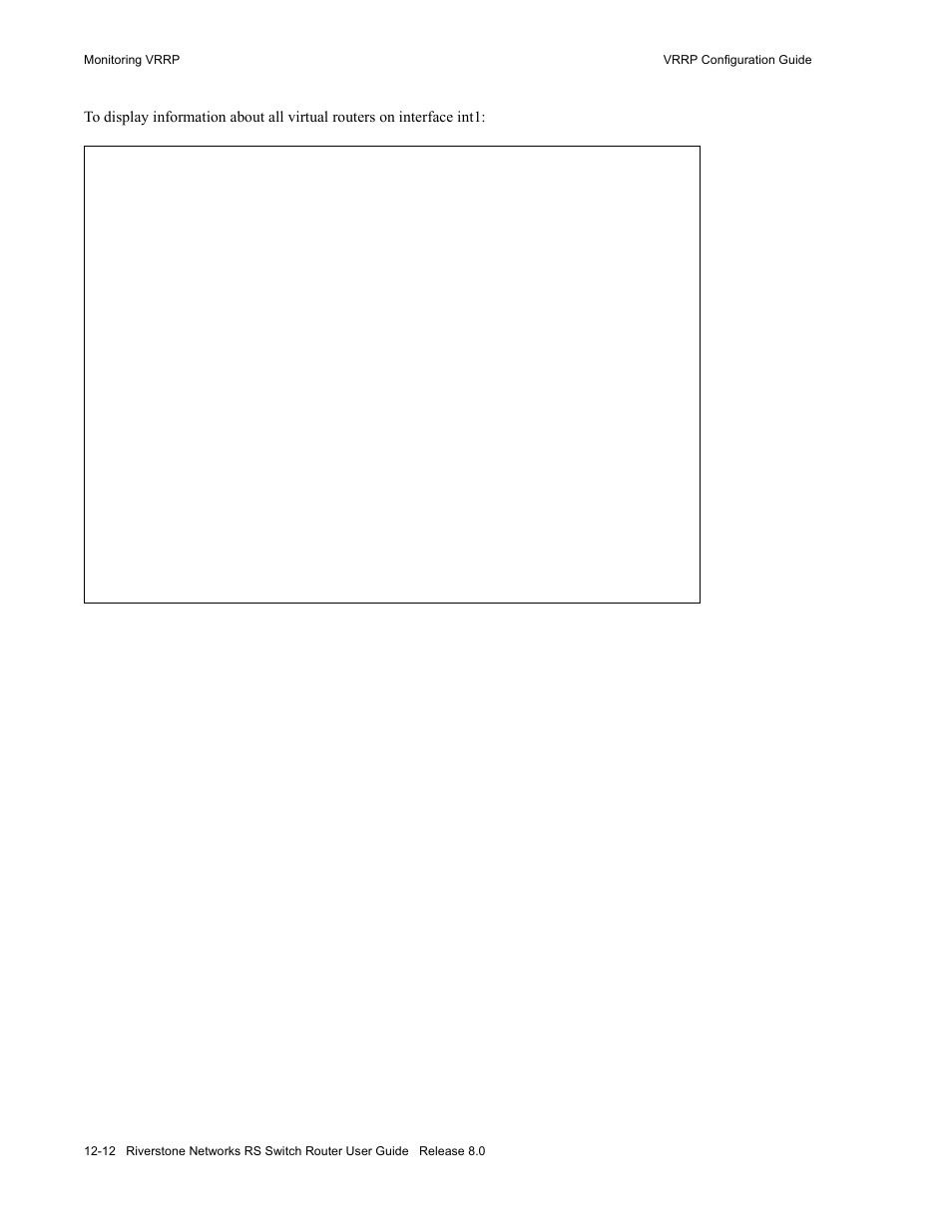 Riverstone Networks WICT1-12 User Manual | Page 208 / 718