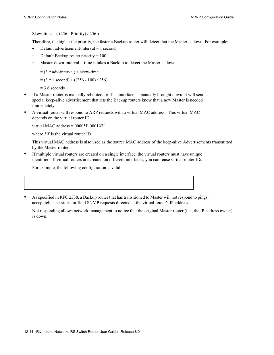 Riverstone Networks WICT1-12 User Manual | Page 210 / 718