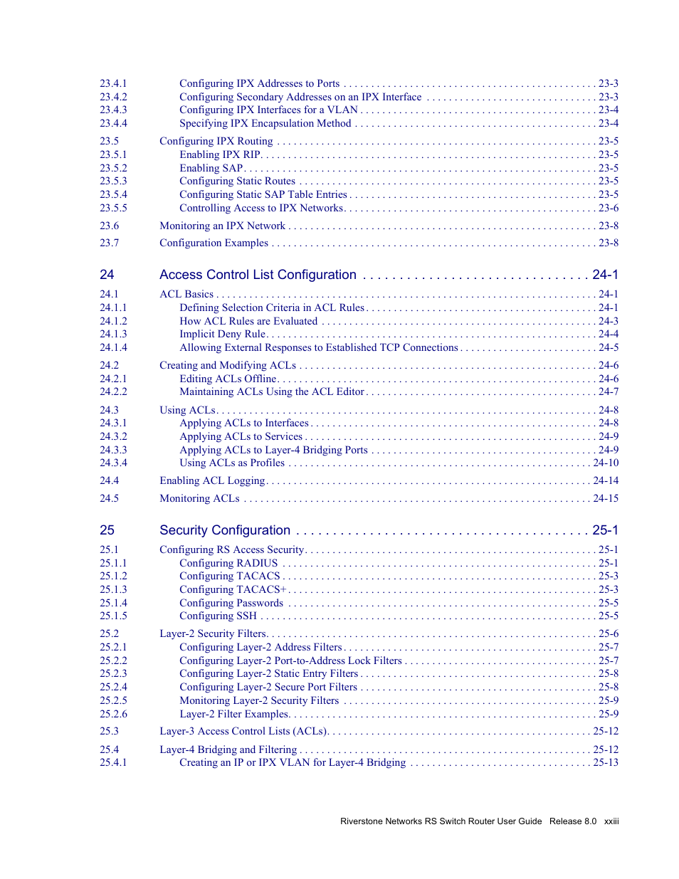 Riverstone Networks WICT1-12 User Manual | Page 23 / 718