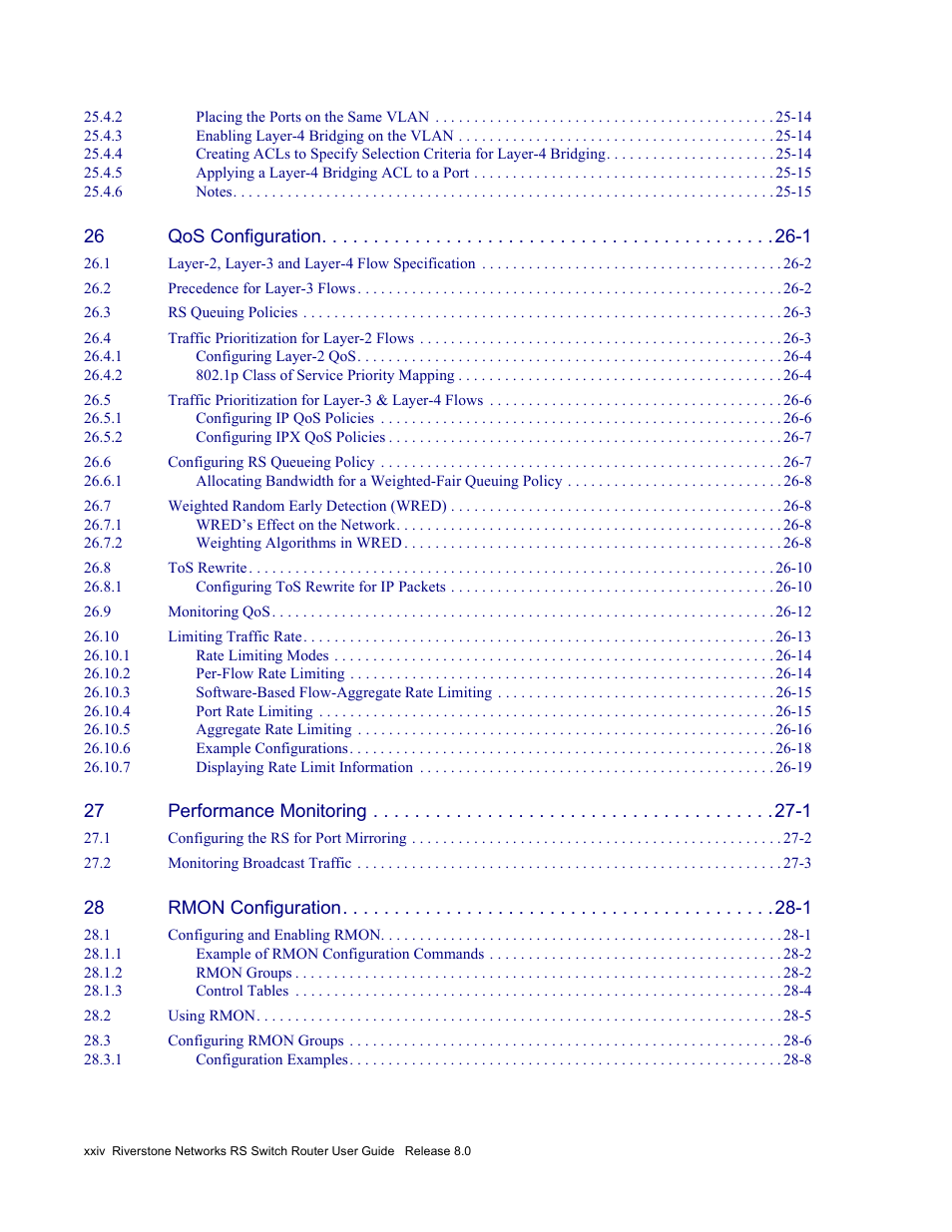 Riverstone Networks WICT1-12 User Manual | Page 24 / 718