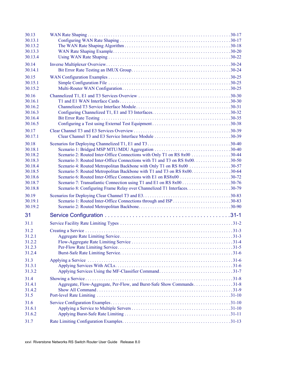 Riverstone Networks WICT1-12 User Manual | Page 26 / 718