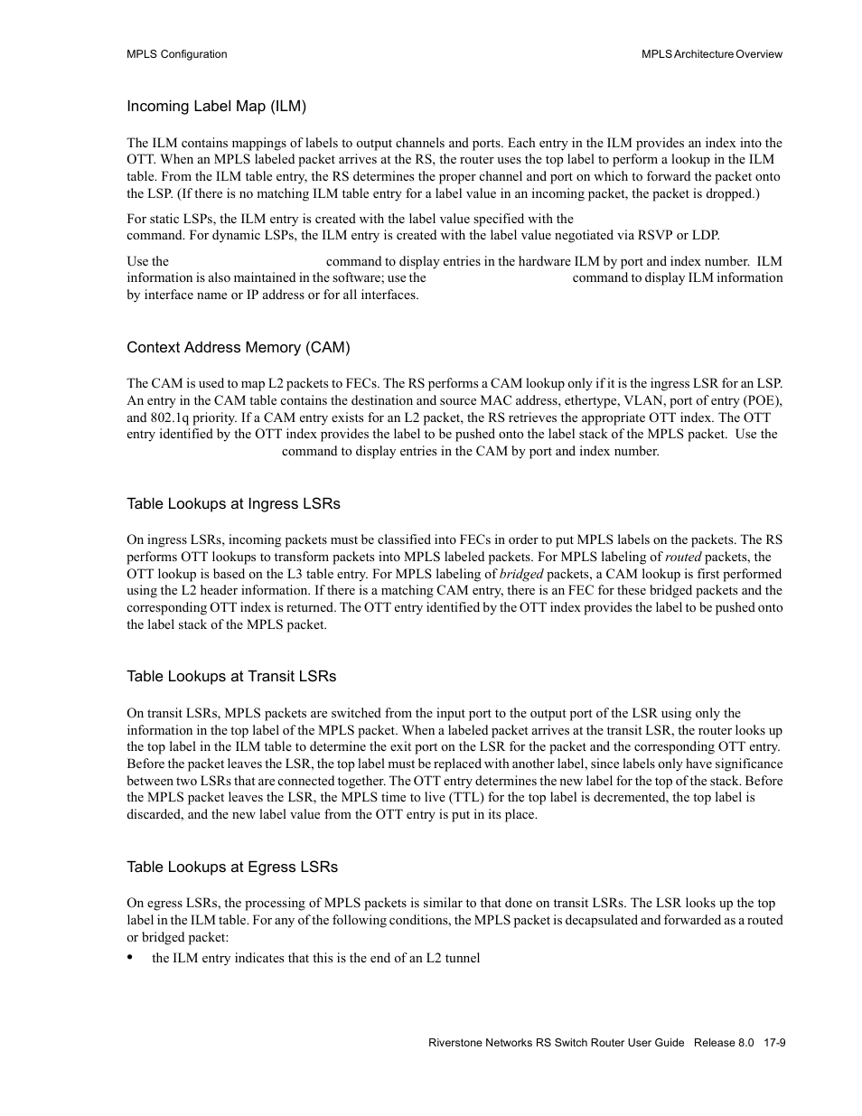 Riverstone Networks WICT1-12 User Manual | Page 317 / 718