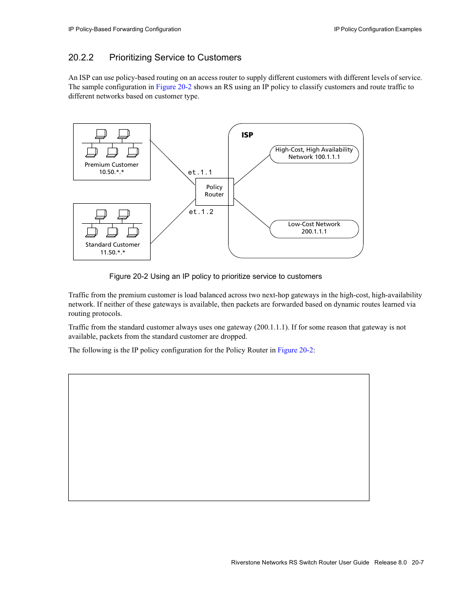 2 prioritizing service to customers, Prioritizing service to customers -7 | Riverstone Networks WICT1-12 User Manual | Page 479 / 718
