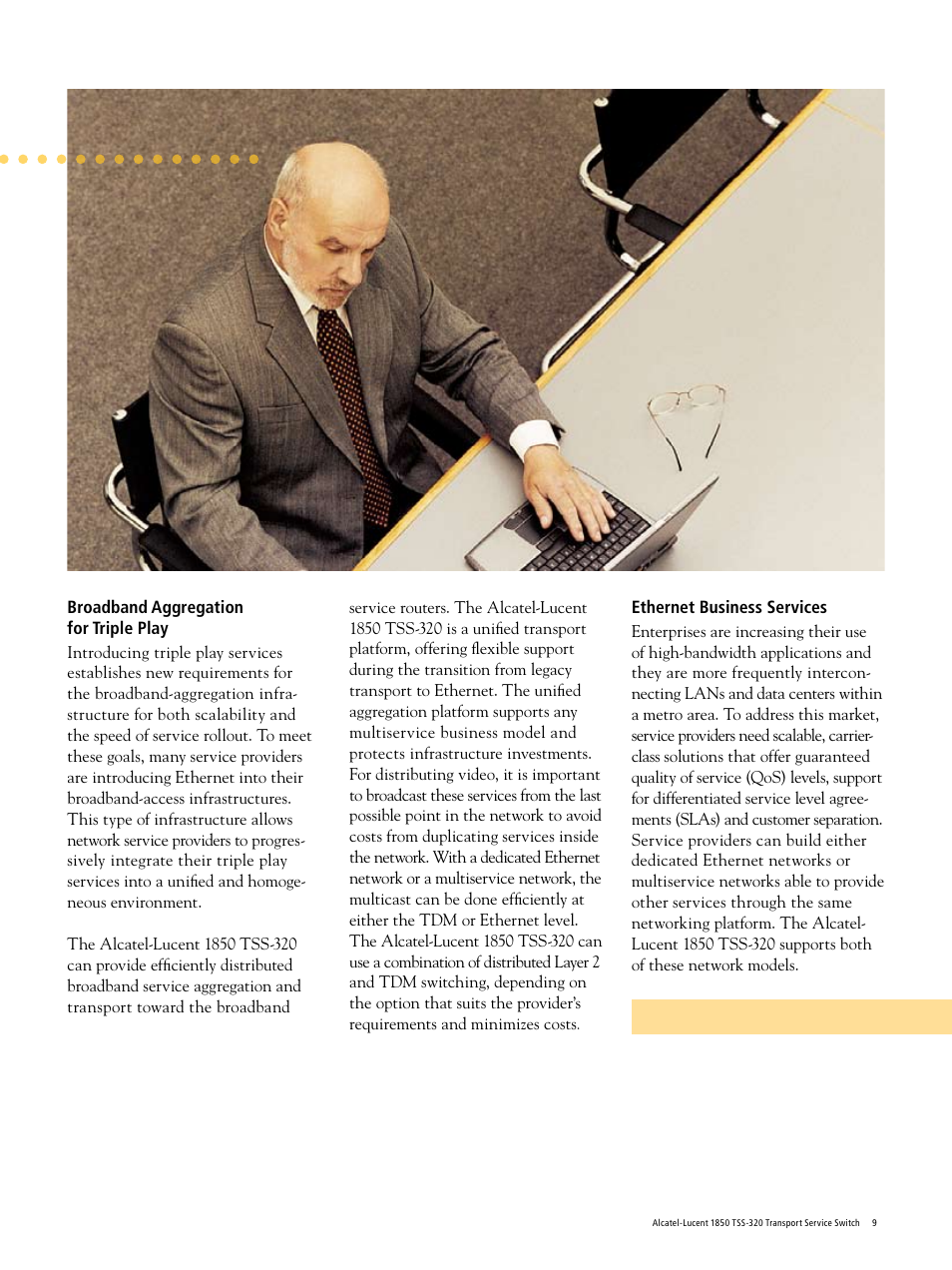 Riverstone Networks 1850 TSS-320 User Manual | Page 9 / 12