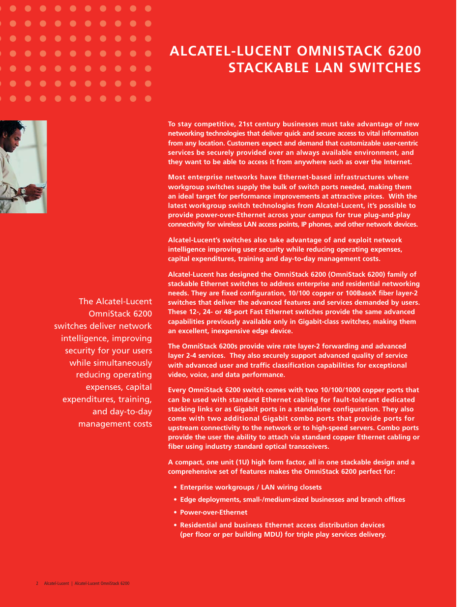 Riverstone Networks OmniStack 6200 User Manual | Page 2 / 12