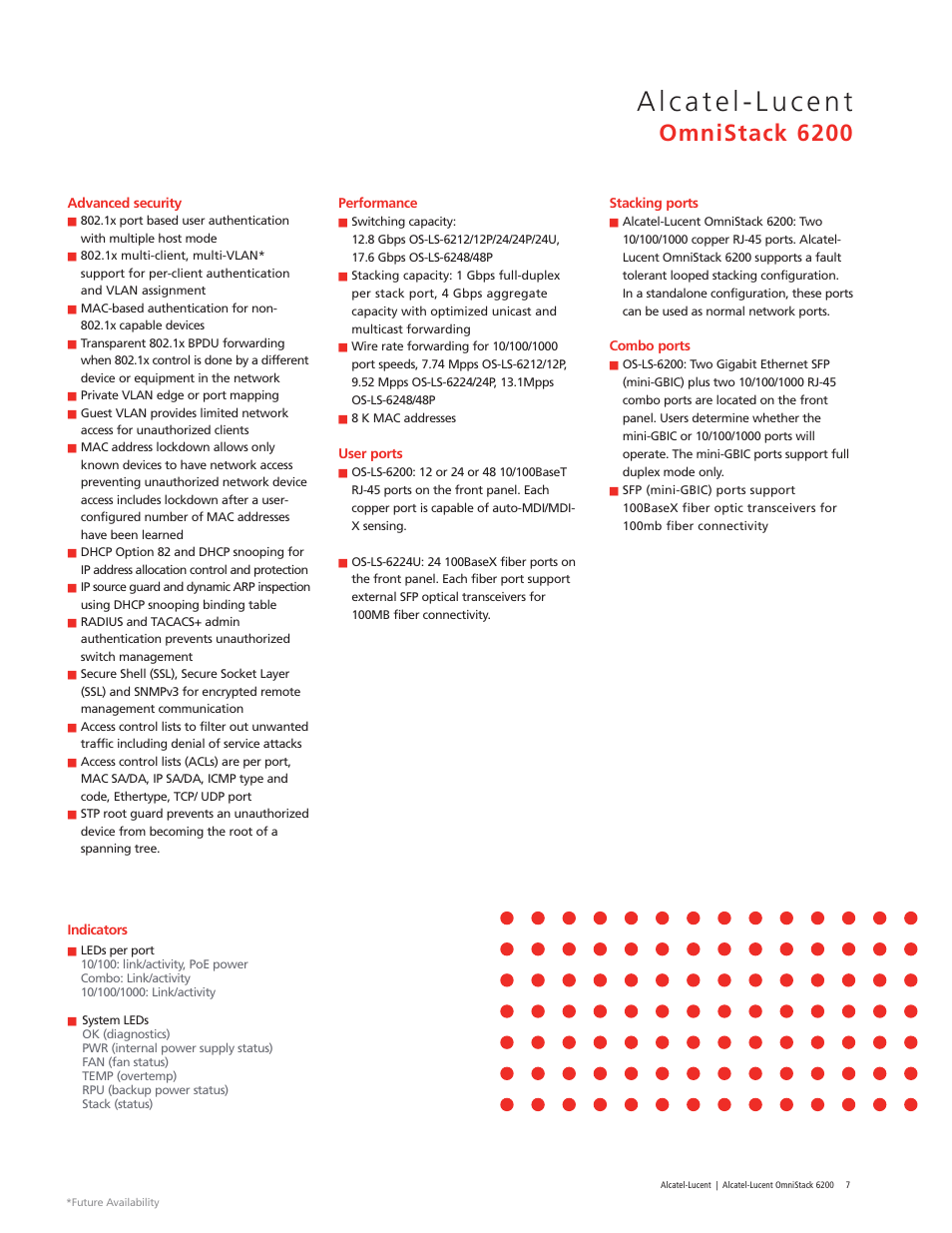 Omnistack 6200 | Riverstone Networks OmniStack 6200 User Manual | Page 7 / 12