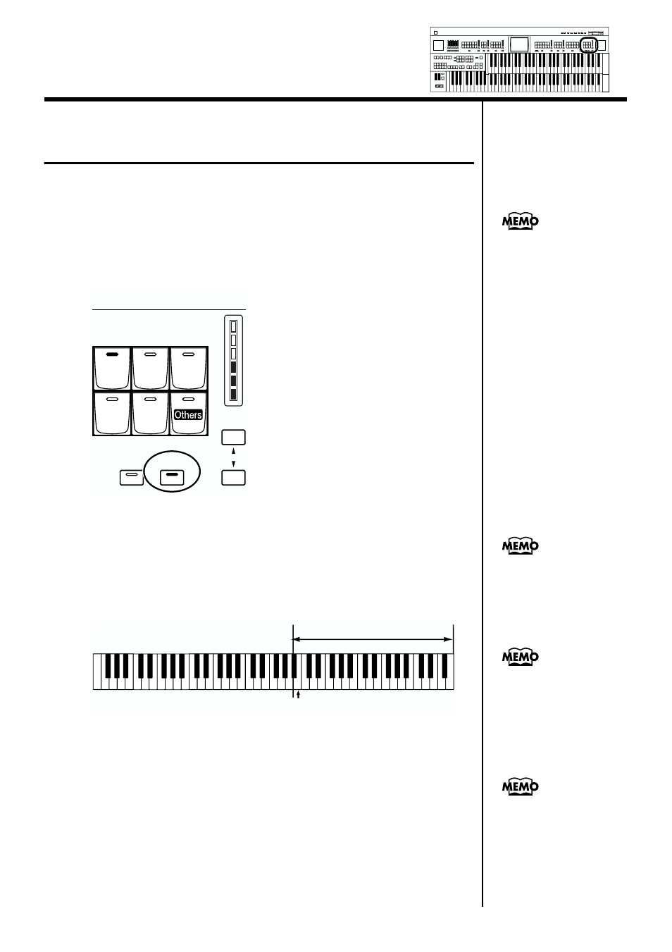 P. 124, Playing the solo voice, On the lower keyboard | Solo [to lower] button), P. 124) | Roland AT90S User Manual | Page 126 / 236