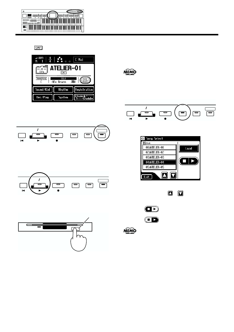 131 chapter 7 recording/playing back what you play | Roland AT90S User Manual | Page 133 / 236