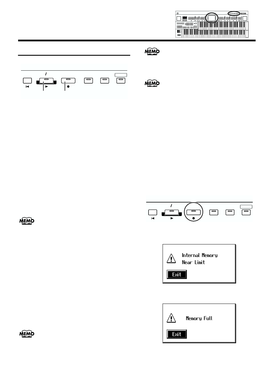 Recording a performance, 132 chapter 7 recording/playing back what you play, The following screen appears | Roland AT90S User Manual | Page 134 / 236