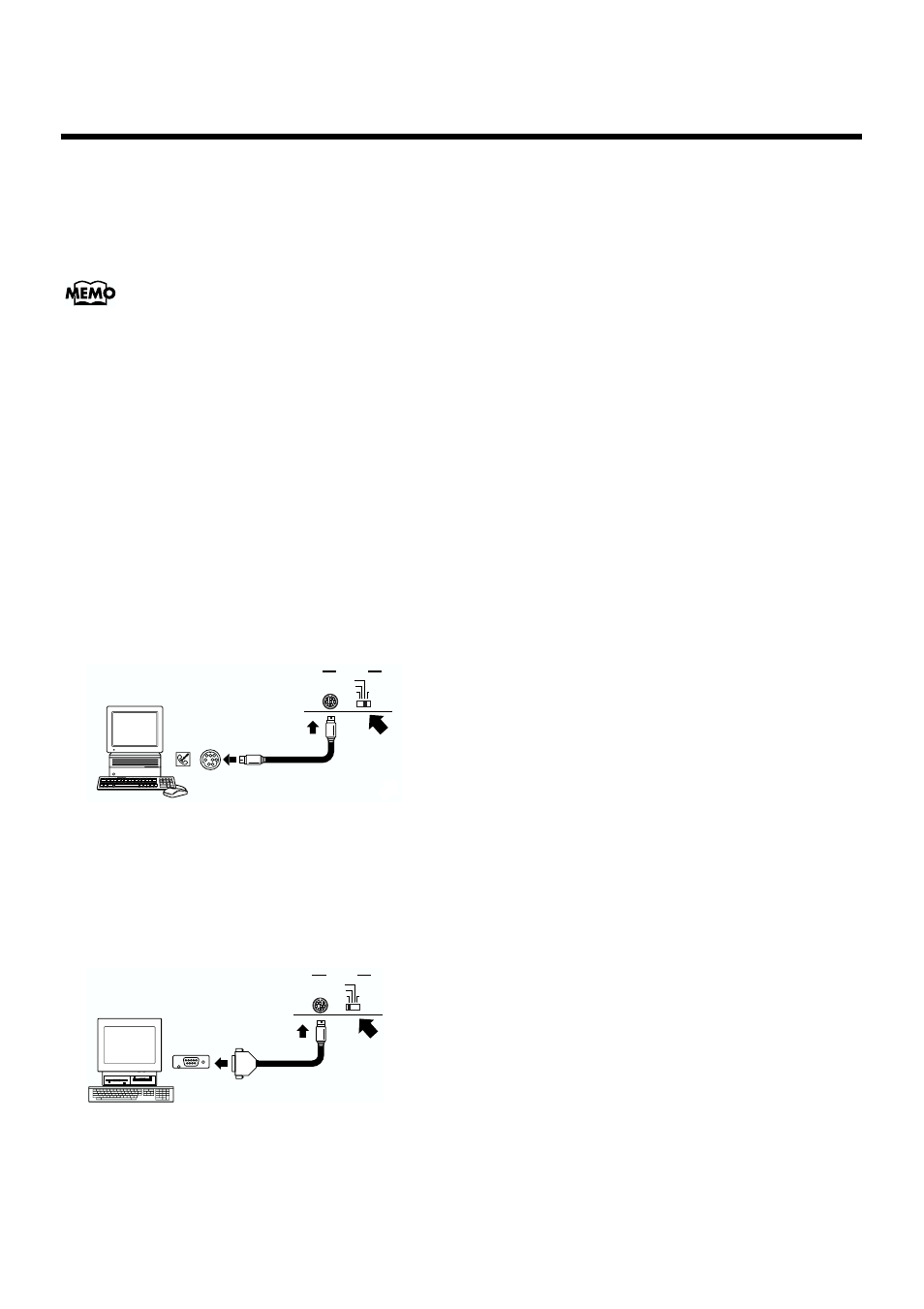 Connection examples, Turn on the computer, Connection with an apple macintosh computer | Connection with an ibm pc | Roland AT90S User Manual | Page 184 / 236