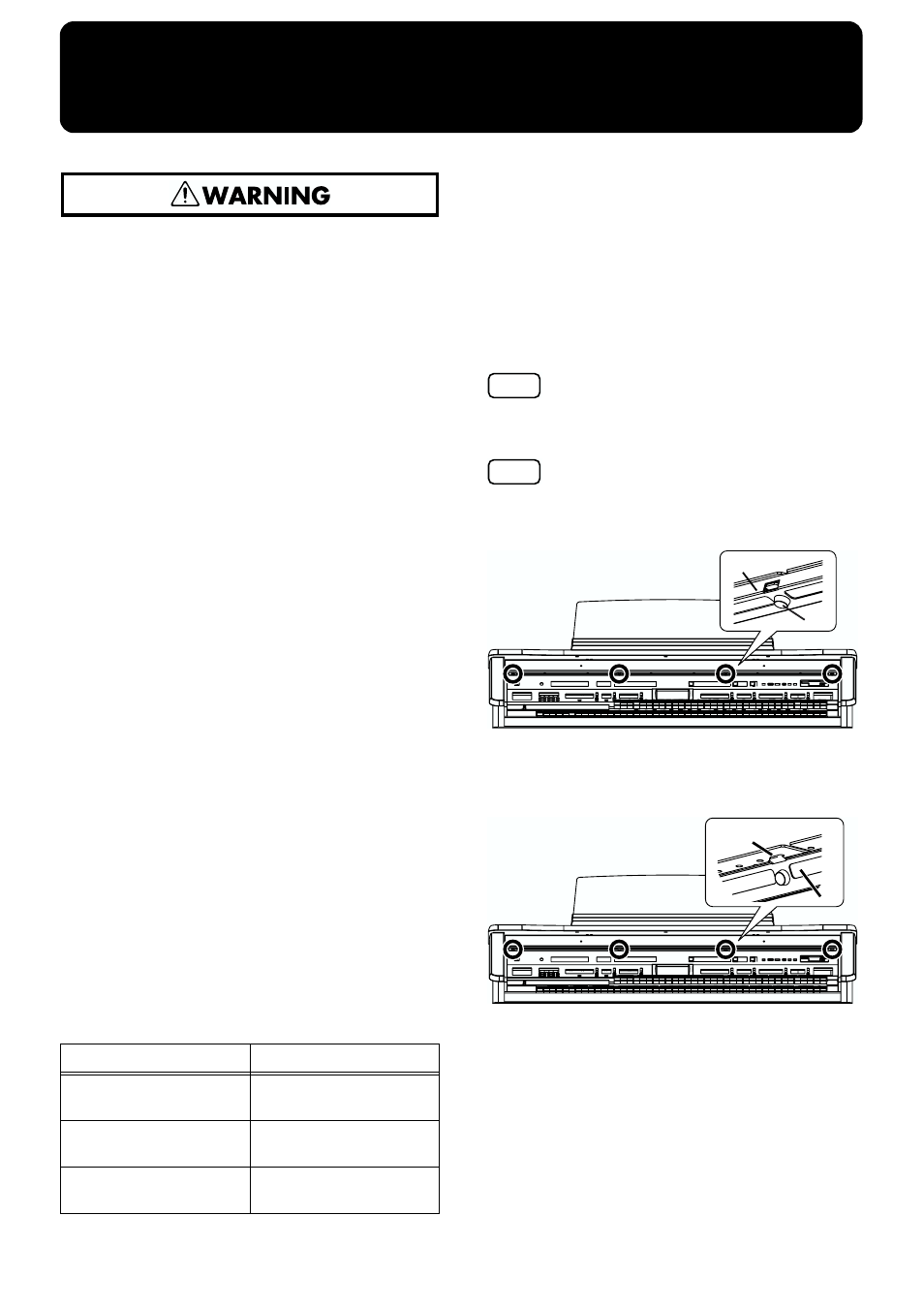 Replacing the illumination bulbs, Before you continue, Required items | Panel illumination (at-90/80s), Bulbs (p. 214), Only the specified screws (p. 214), On replacing a bulb, refer to, Replacing the illumination, Bulbs, P. 214) | Roland AT90S User Manual | Page 216 / 236