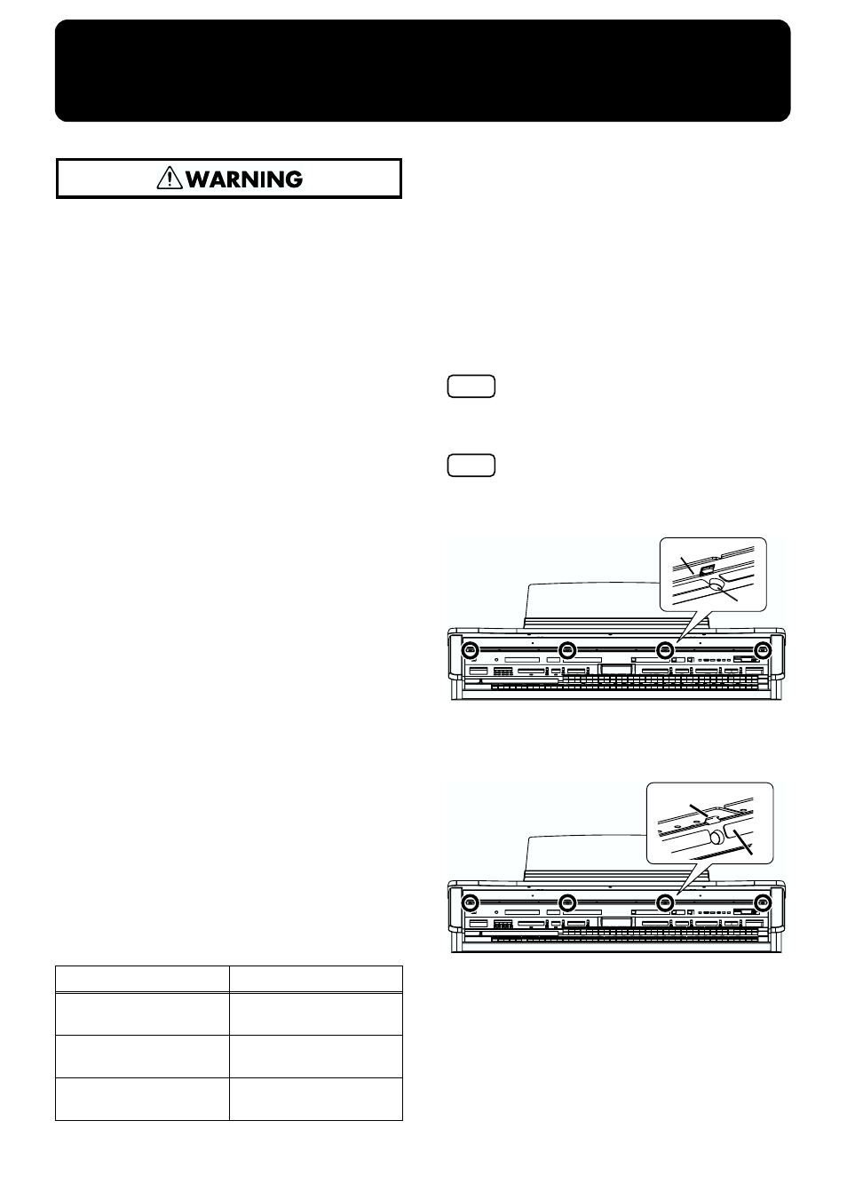 Remplacement des ampoules, Avant de poursuivre le remplacement, Outils nécessaires | Éclairage du panneau (at-90s/ 80s) | Roland AT90S User Manual | Page 220 / 236