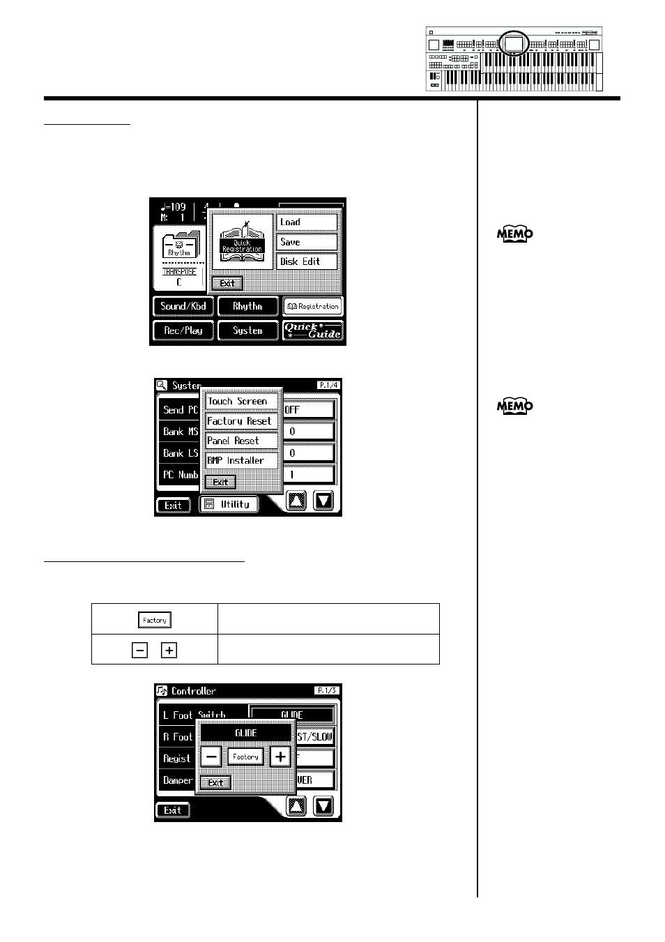 26 about the display sub-windows, Sub-windows for setting values | Roland AT90S User Manual | Page 28 / 236