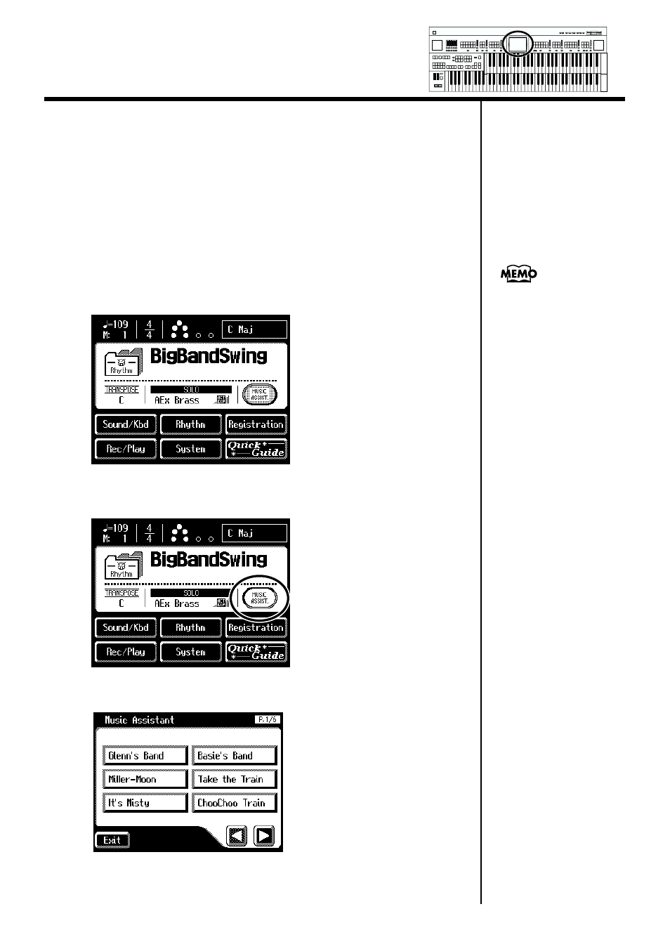 Music assistant function | Roland AT90S User Manual | Page 32 / 236