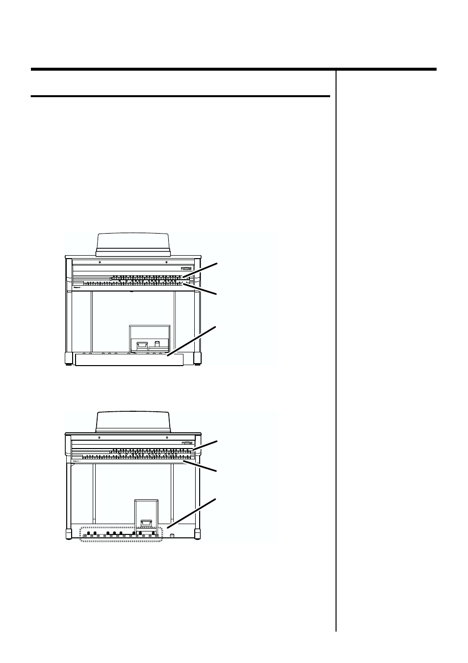 Selecting voices, About the voices and parts | Roland AT90S User Manual | Page 36 / 236
