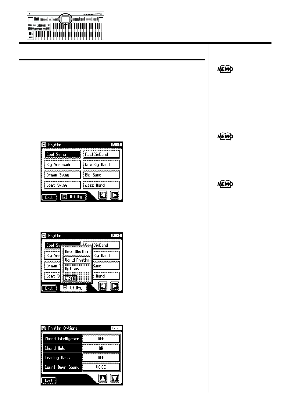 Playing chords with simple fingering | Roland AT90S User Manual | Page 65 / 236