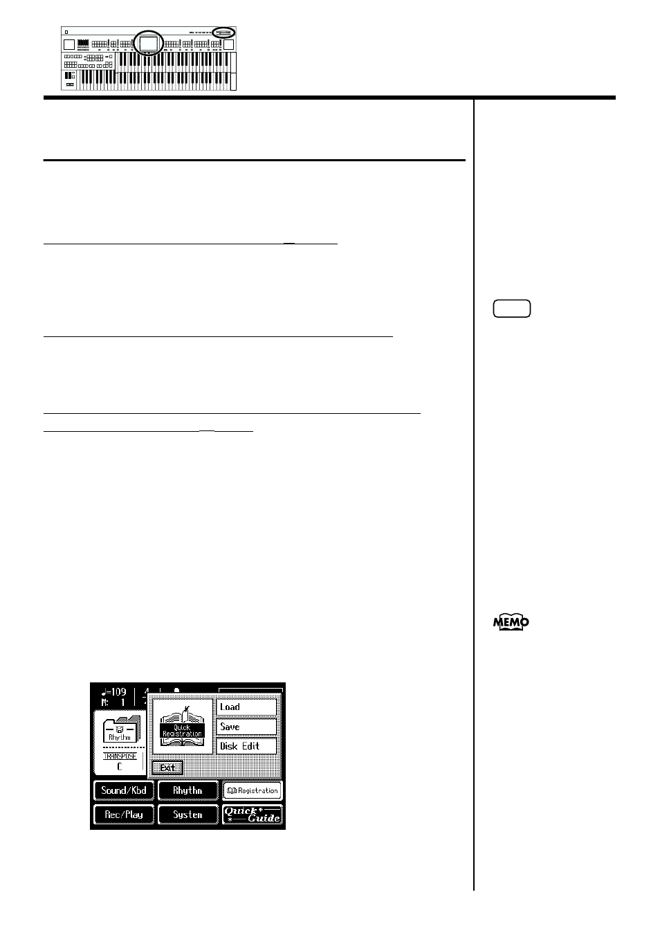 Loading a set of registrations, P. 87 | Roland AT90S User Manual | Page 89 / 236