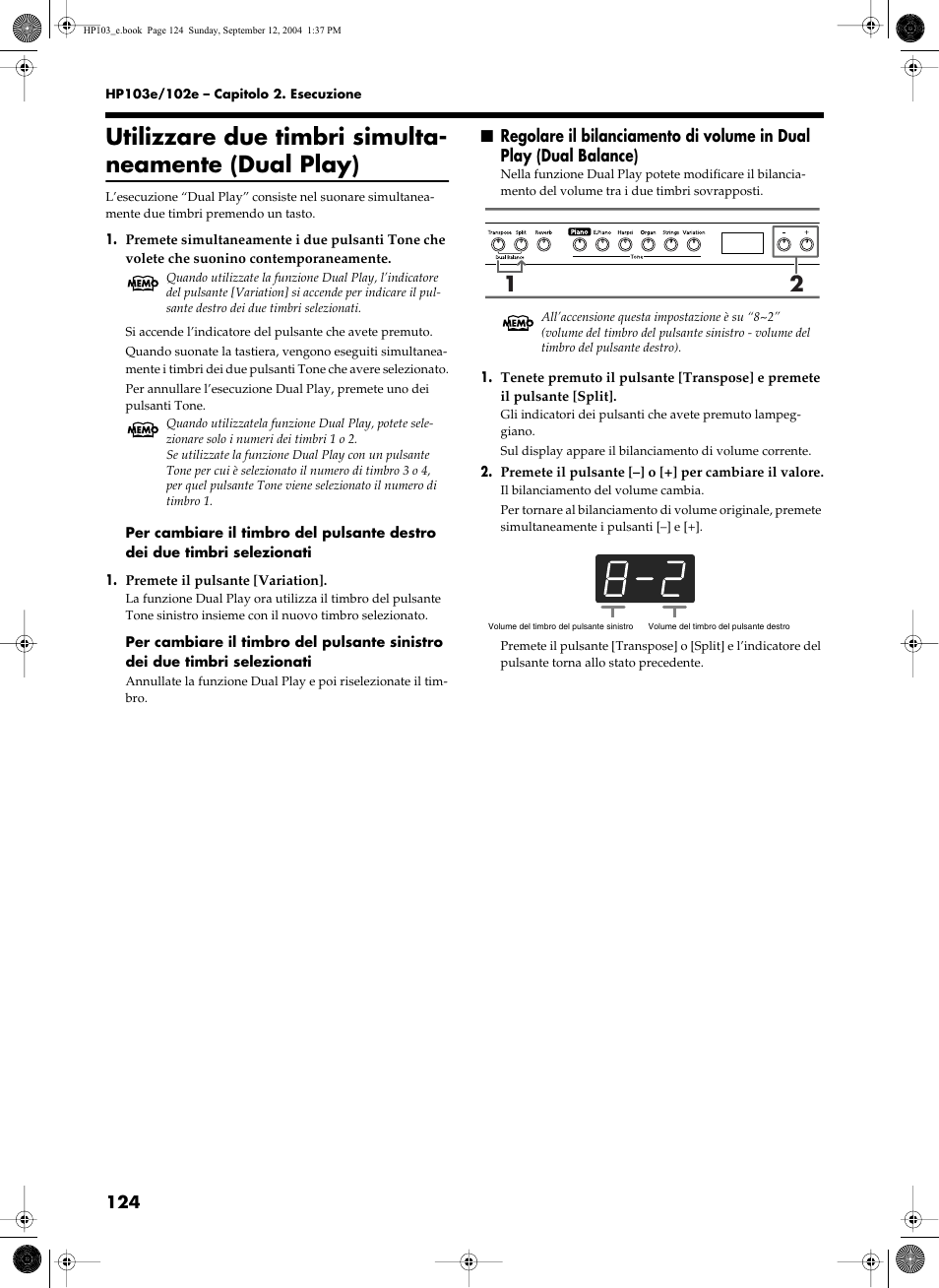 Roland HP103e User Manual | Page 126 / 224