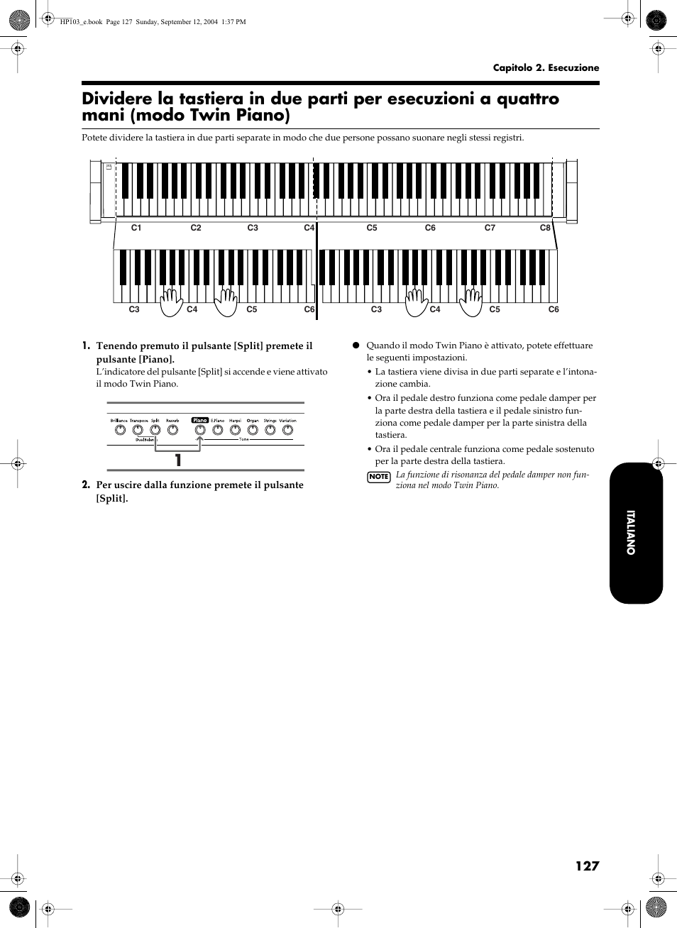 Roland HP103e User Manual | Page 129 / 224