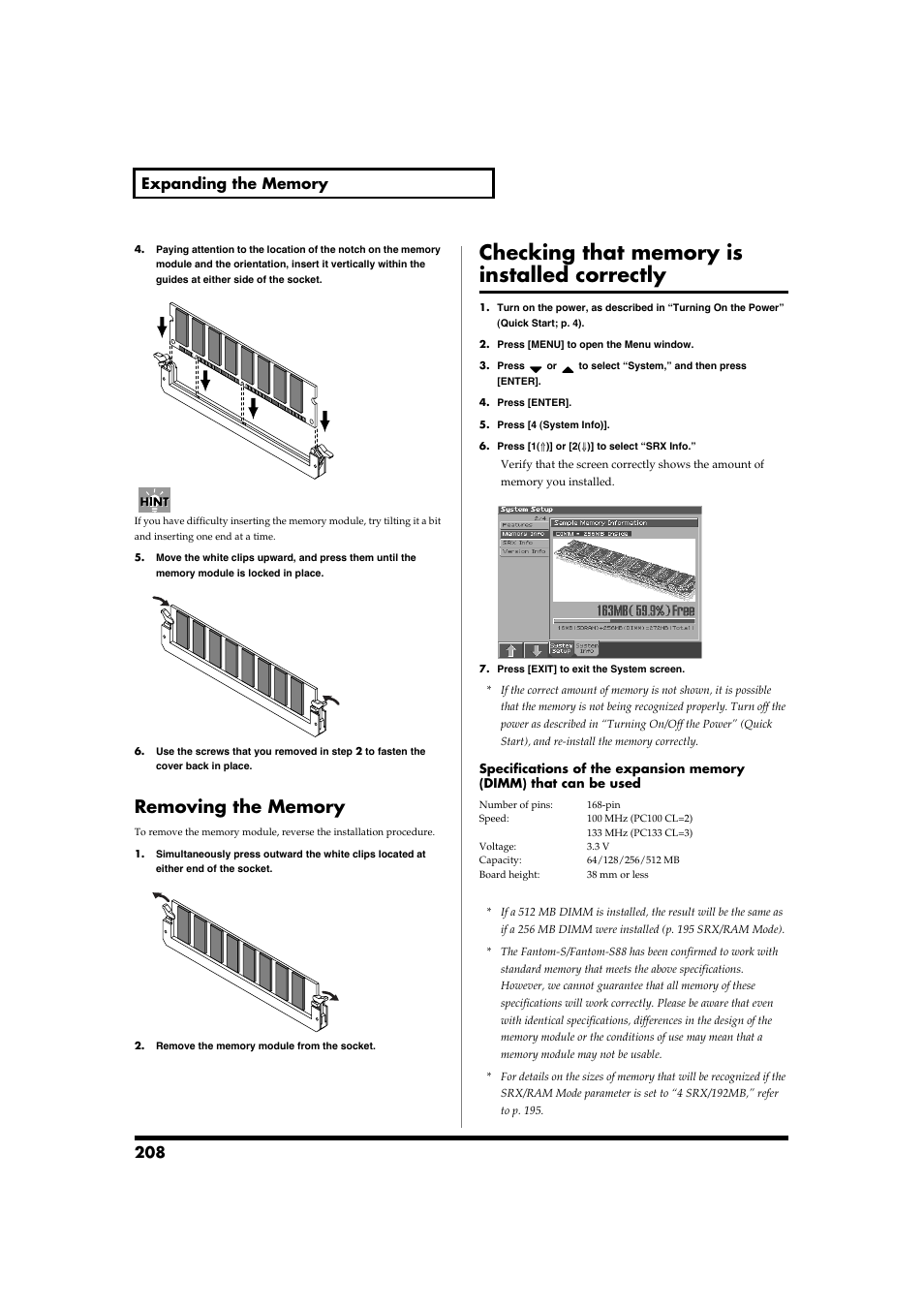 Roland Fantom-S88 User Manual | Page 208 / 228