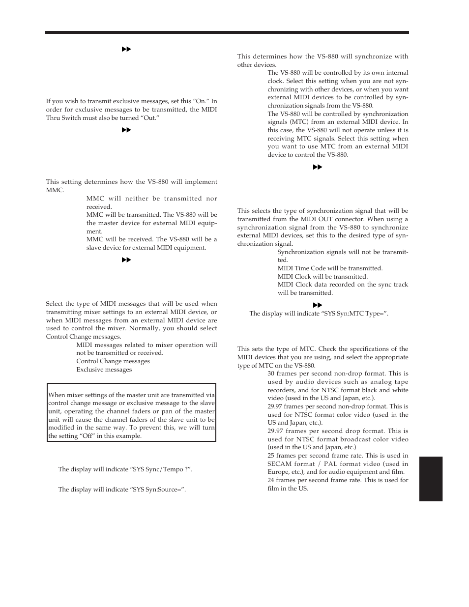 Roland Vs-880 User Manual | Page 123 / 154