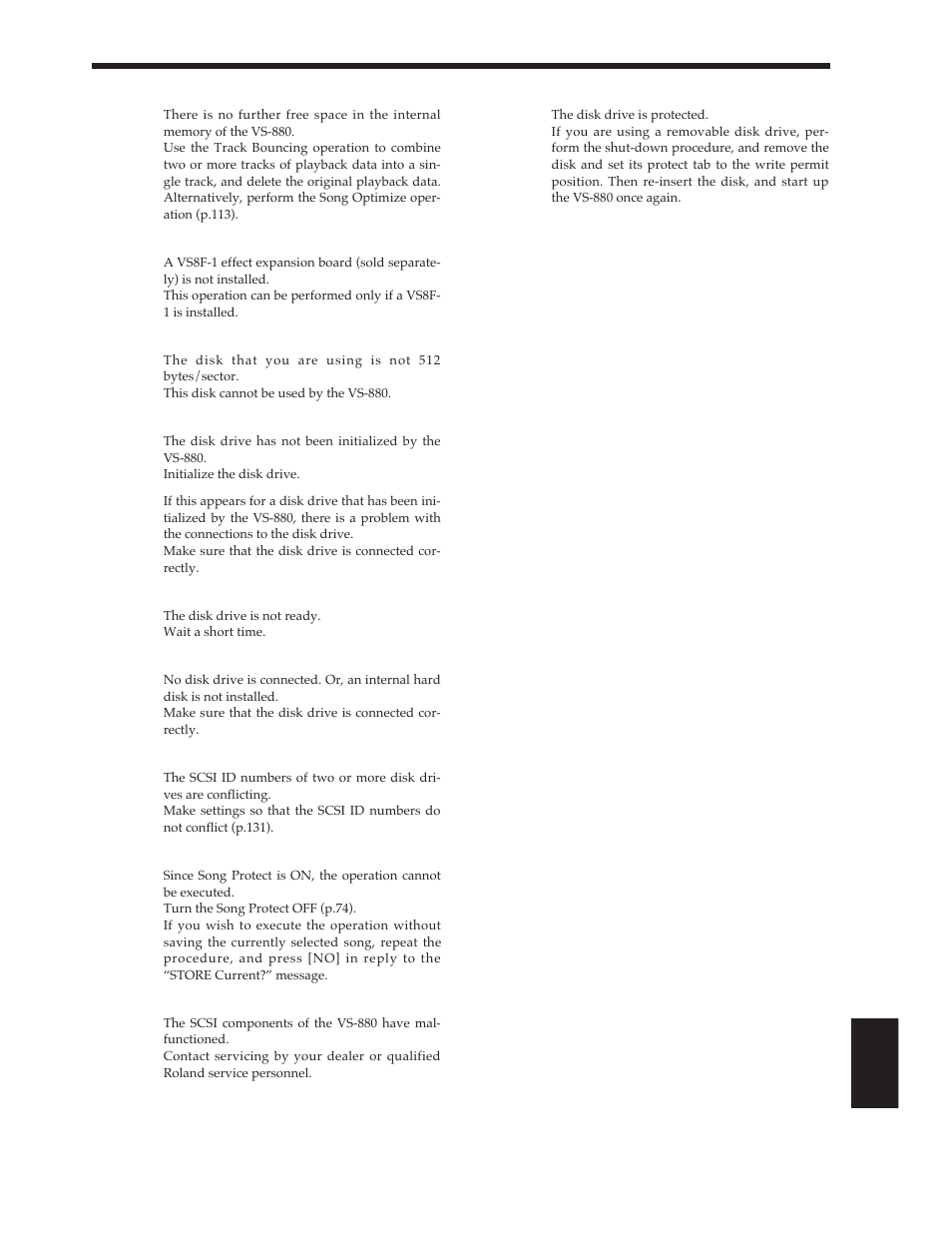 Roland Vs-880 User Manual | Page 135 / 154
