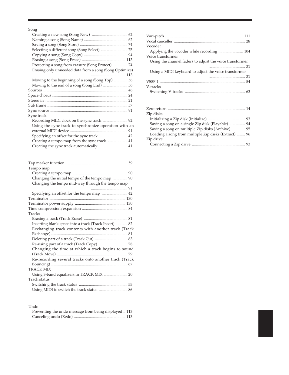 Roland Vs-880 User Manual | Page 151 / 154