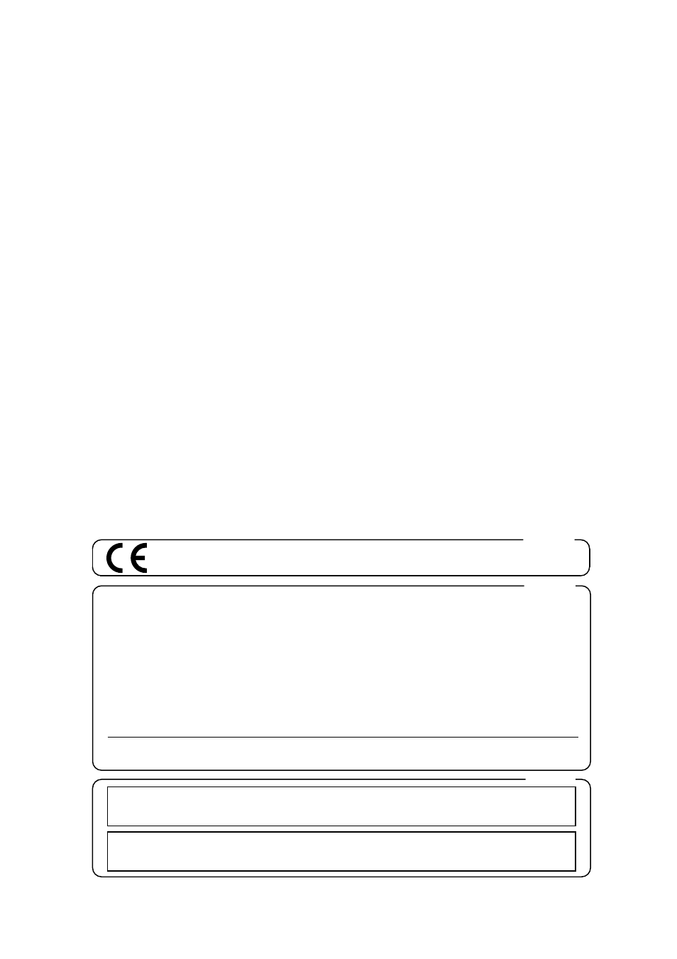 Class b, Classe b, Notice avis | Roland Vs-880 User Manual | Page 153 / 154