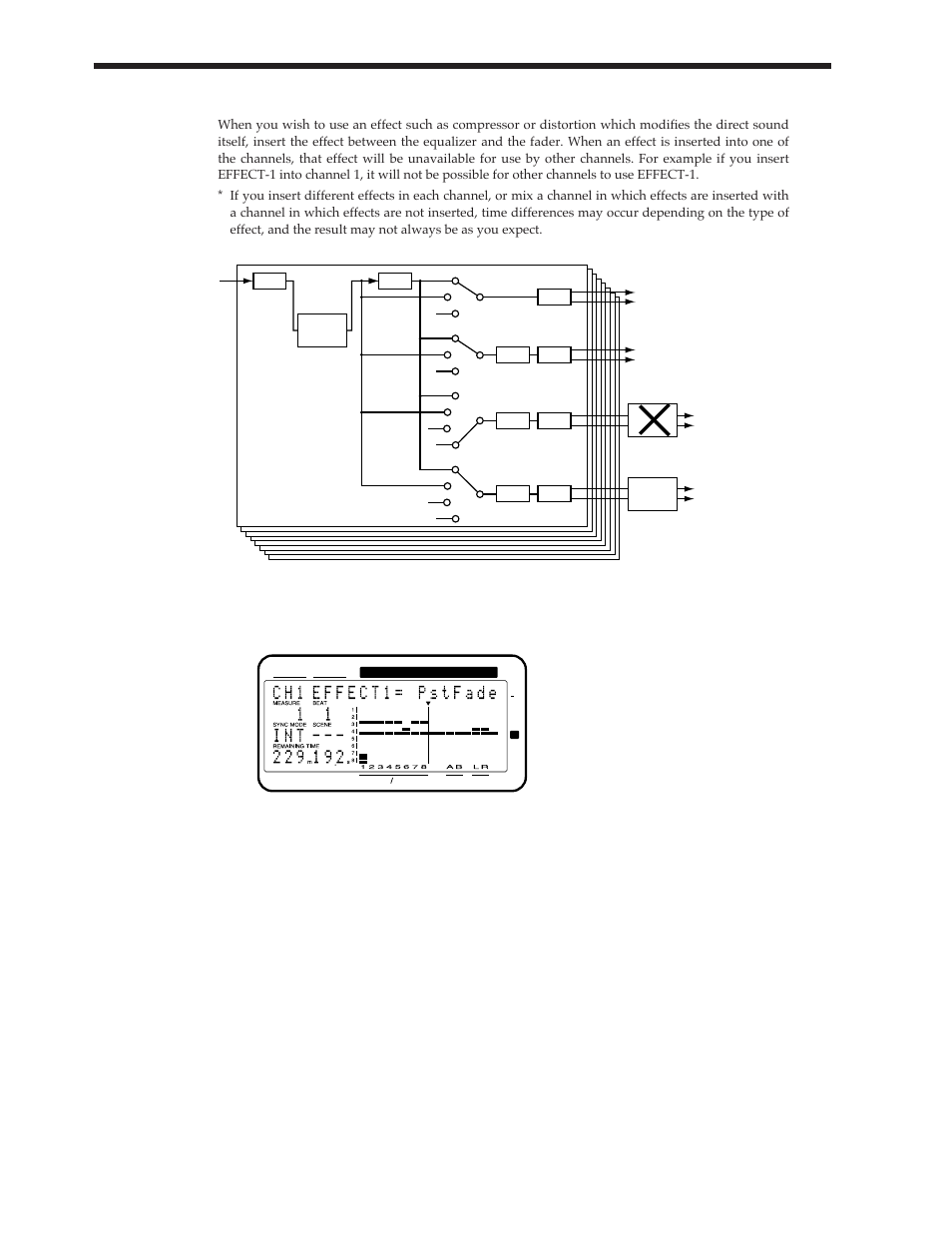 Inserting an effect | Roland Vs-880 User Manual | Page 34 / 154