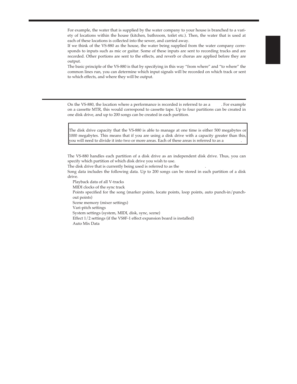Where a performance is recorded (song) | Roland Vs-880 User Manual | Page 47 / 154