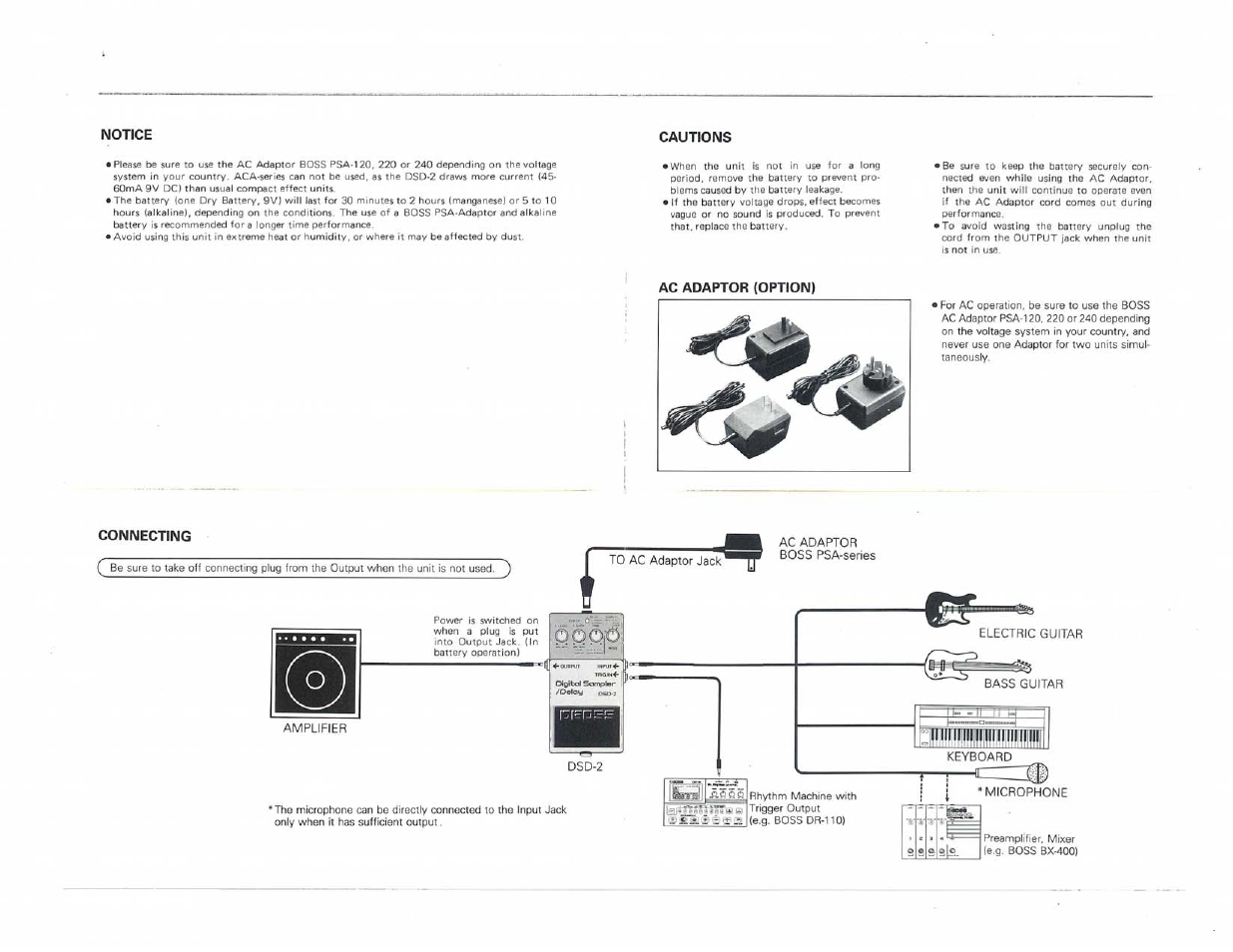 Ôôôits | Roland DSD-2 User Manual | Page 2 / 4