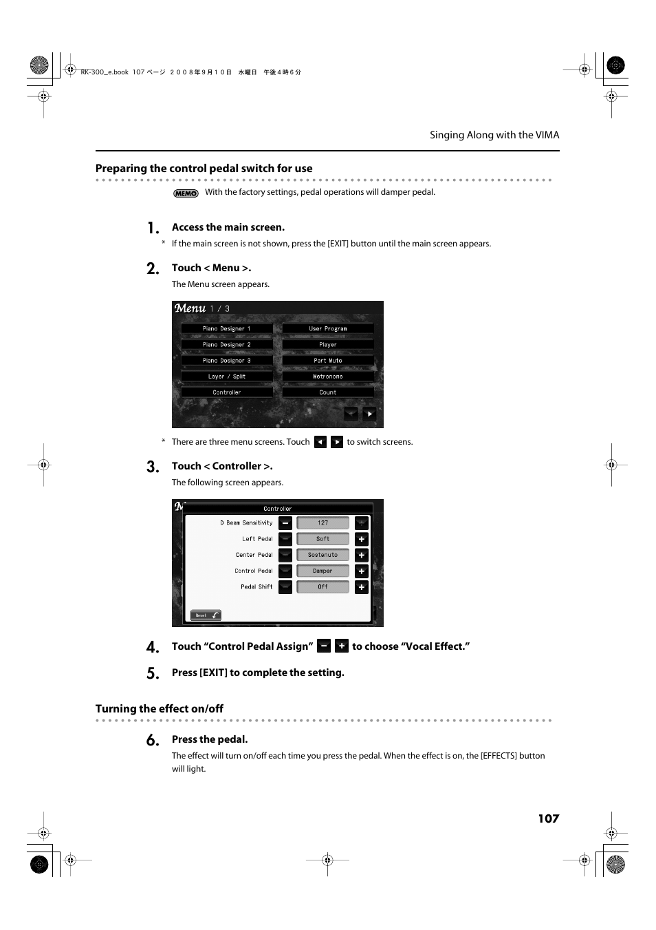 Roland RK-300 User Manual | Page 107 / 228