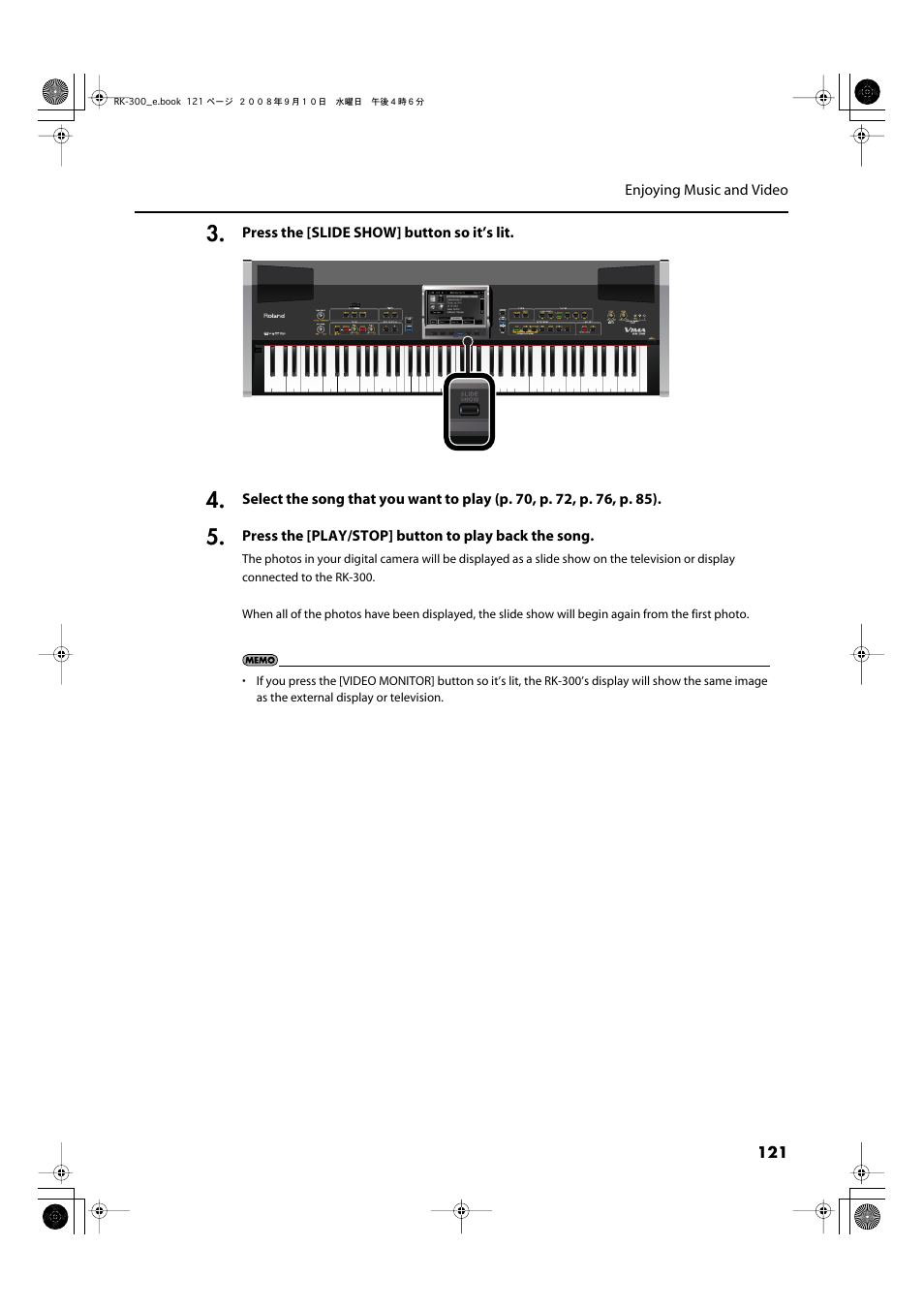 Roland RK-300 User Manual | Page 121 / 228