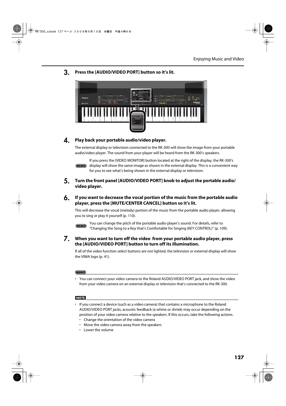 Roland RK-300 User Manual | Page 127 / 228