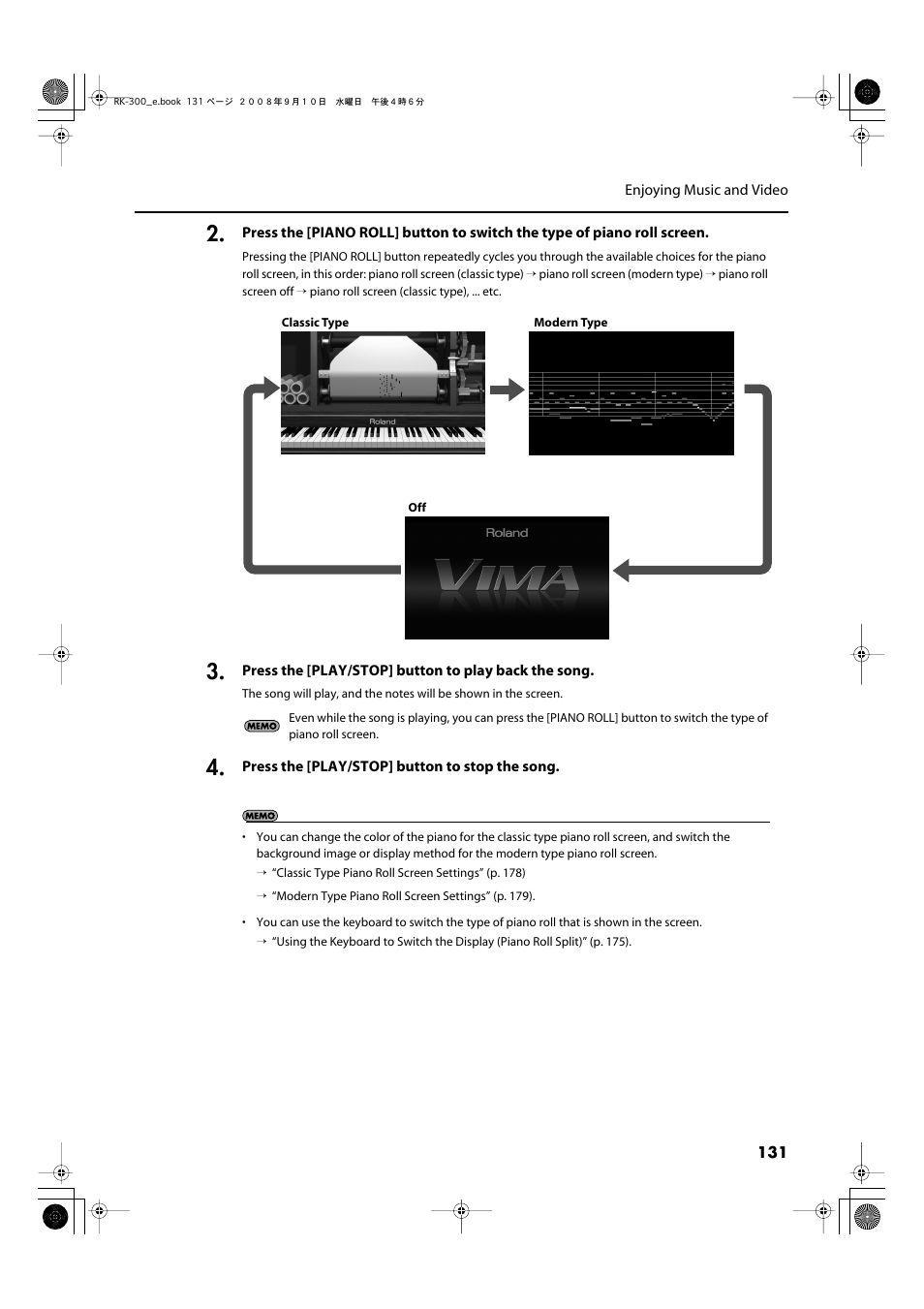 Roland RK-300 User Manual | Page 131 / 228