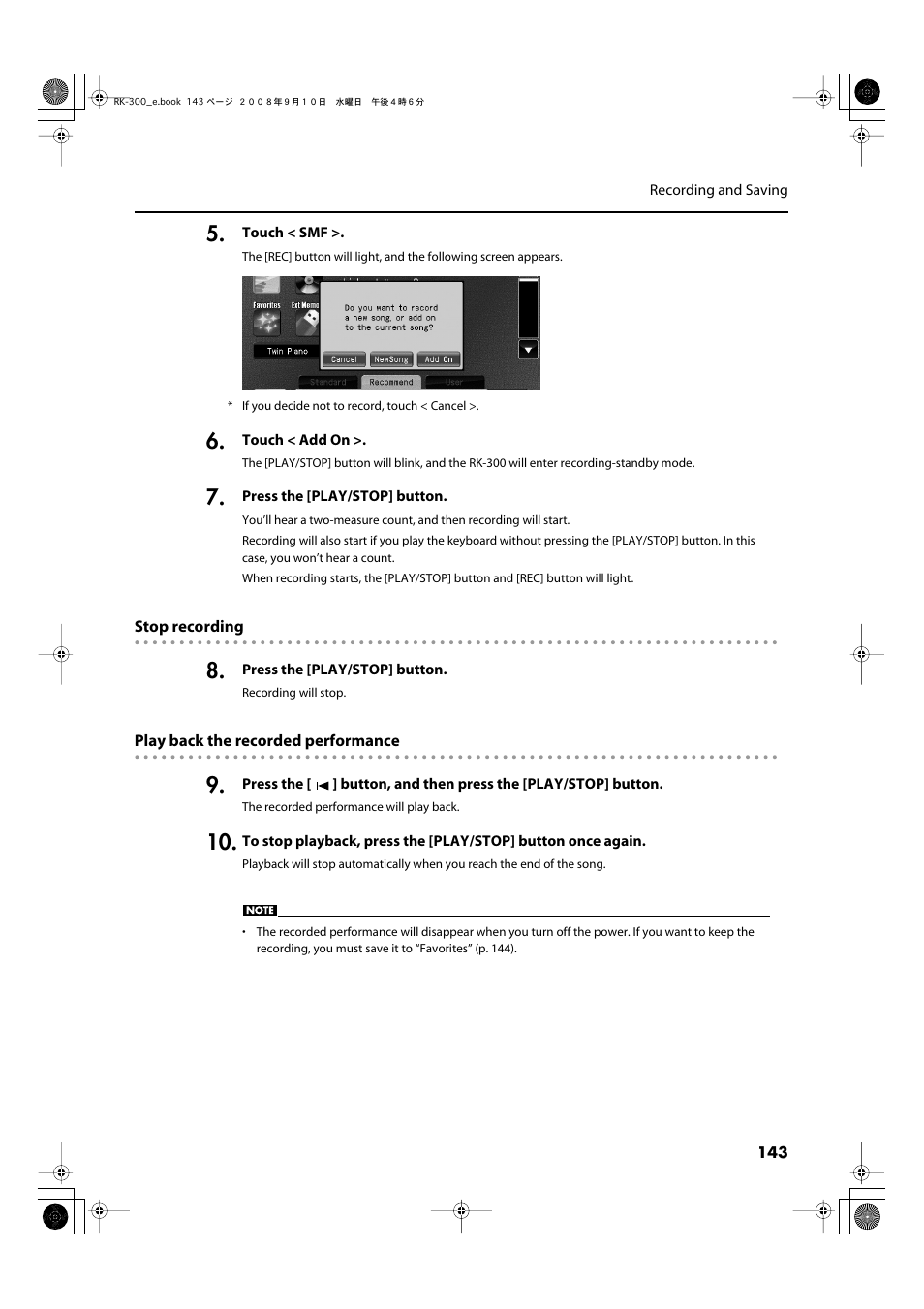 Roland RK-300 User Manual | Page 143 / 228