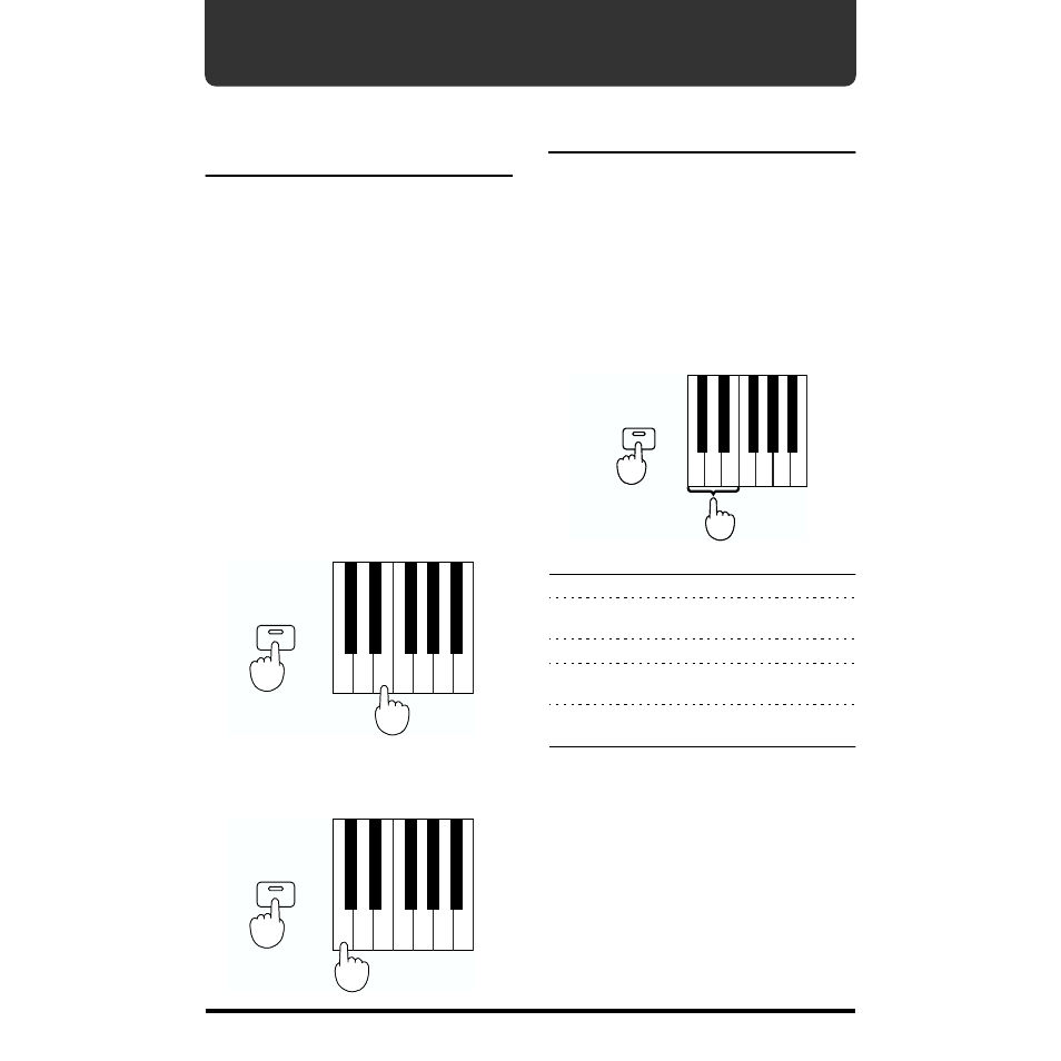 Convenient functions, Changing the volume balance in dual play | Roland DP-1000 User Manual | Page 18 / 29