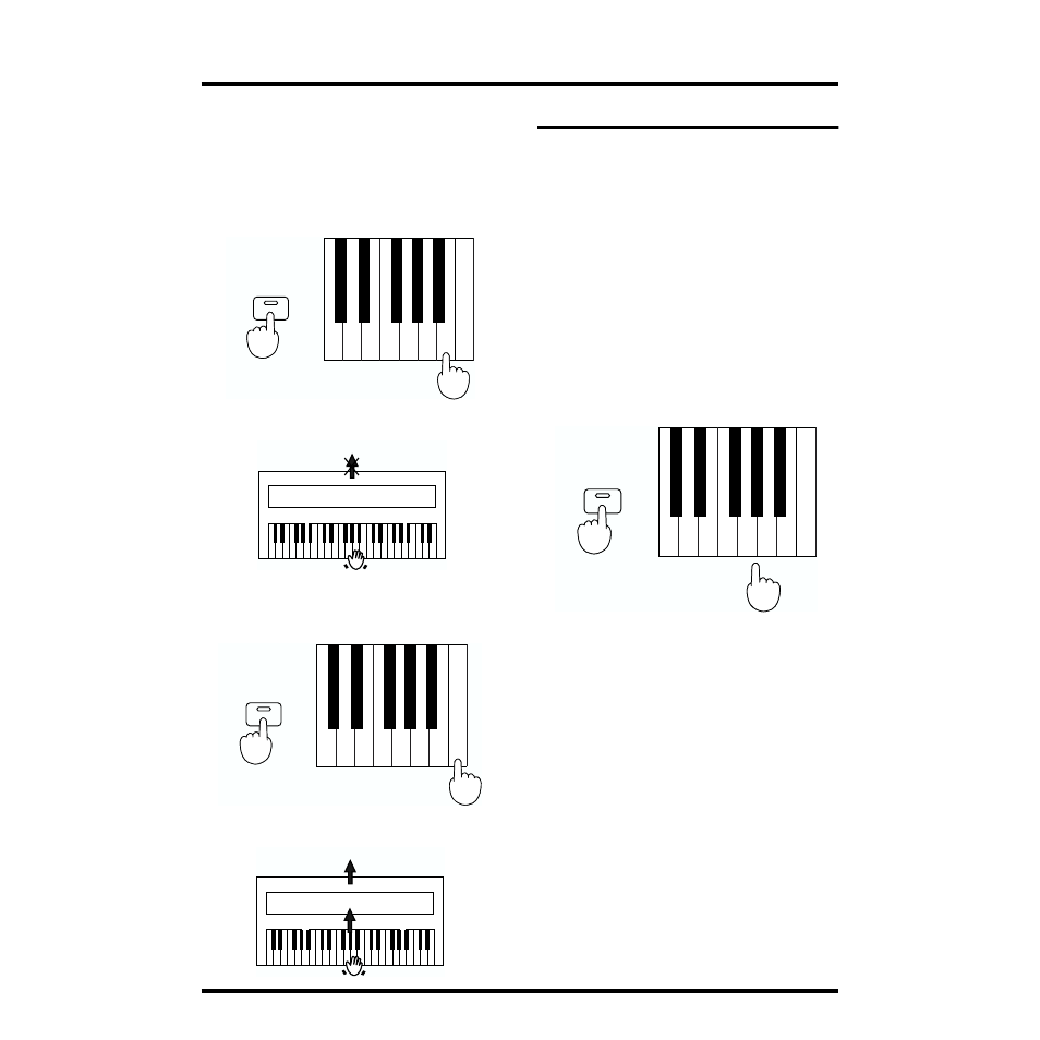 Switching local on/off, Omni on/off, Switching omni on/off | Roland DP-1000 User Manual | Page 23 / 29