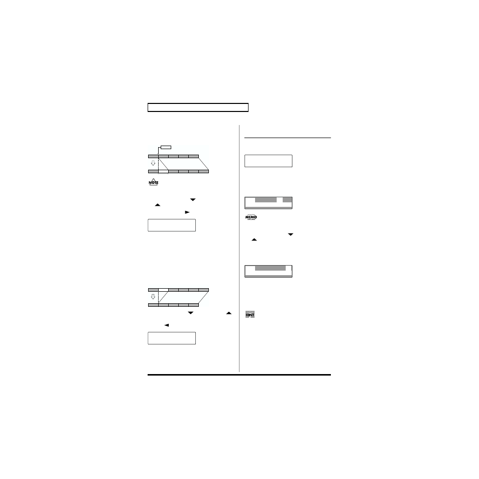 Inserting a chain step, Deleting a chain step, Playing with a patch chain (chain play) | Inserting a chain step deleting a chain step | Roland HPD-15 User Manual | Page 66 / 116