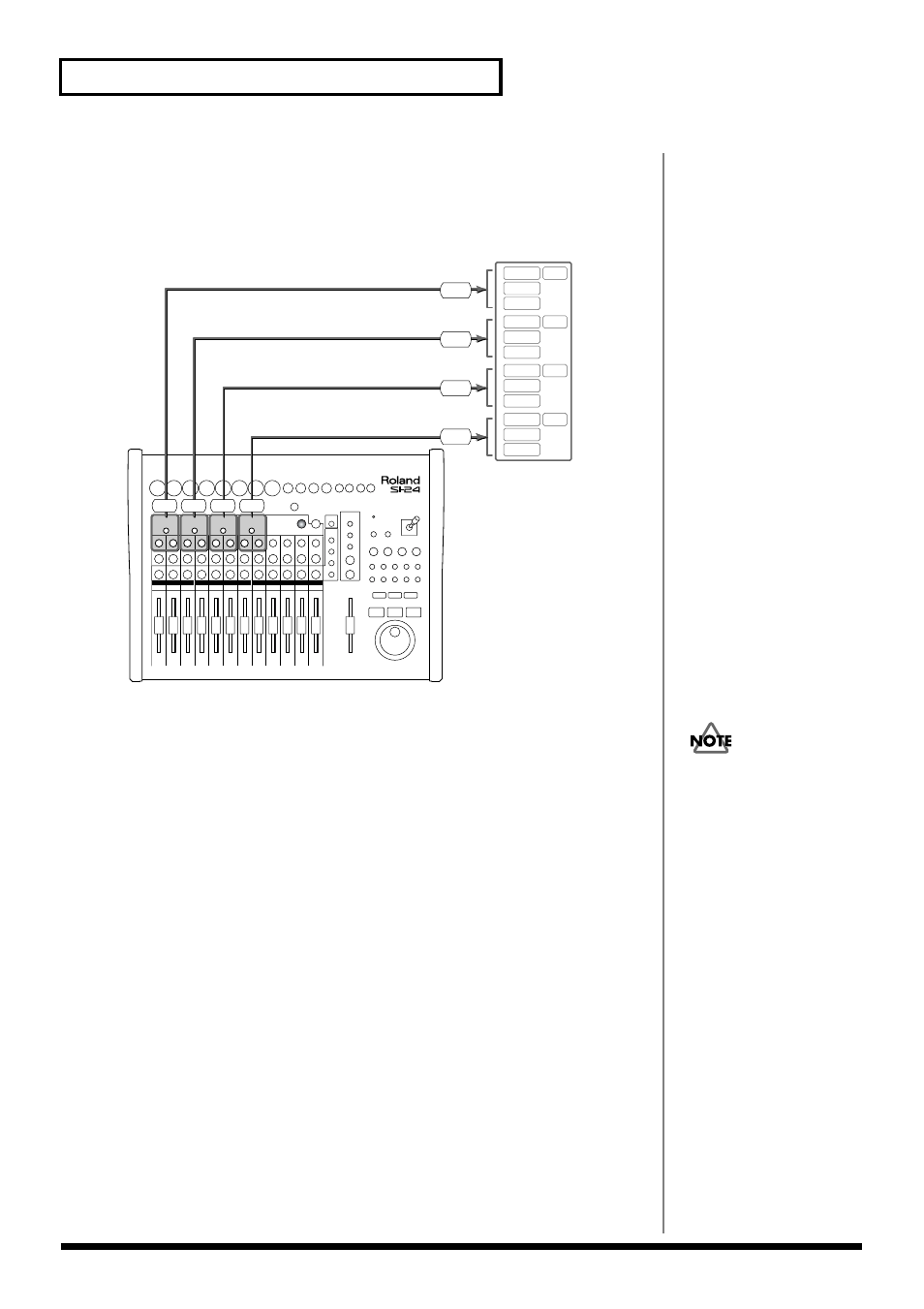 Controlling the equalizer, Equalizer” (p. 34), 34 controlling logic rpc pro | Roland SI-24 User Manual | Page 34 / 52