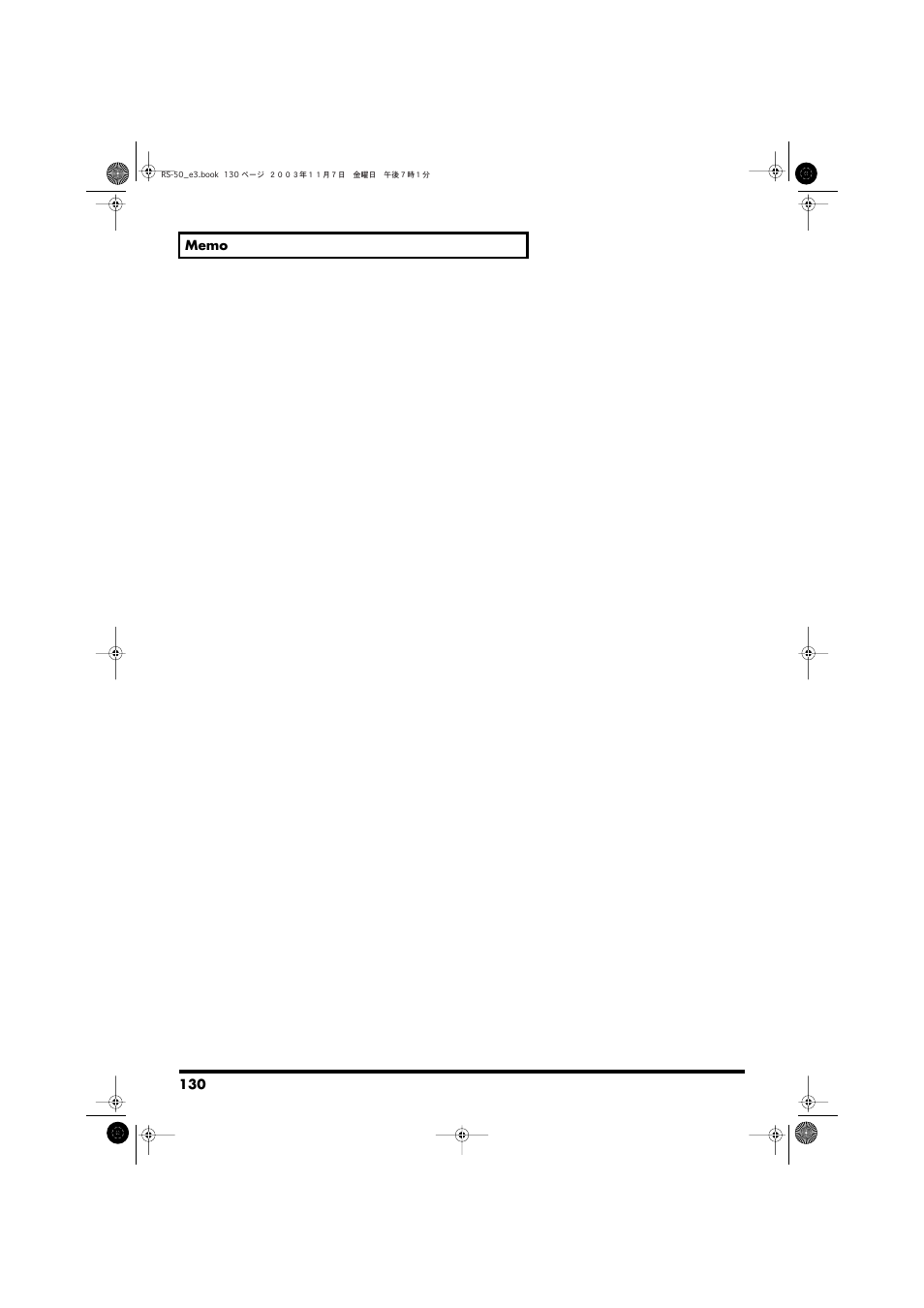 Roland RS-50 User Manual | Page 130 / 132