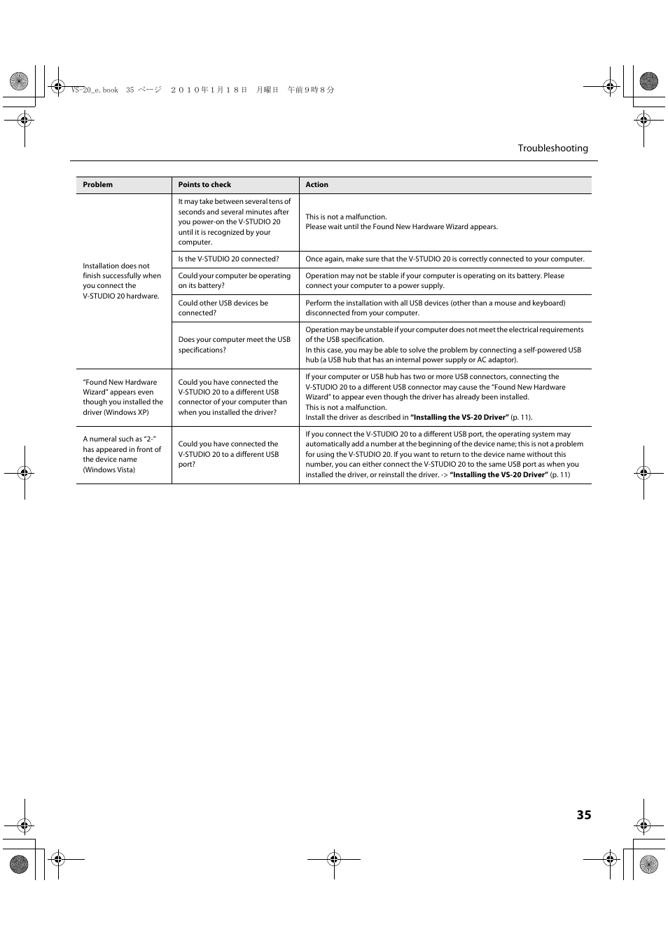 Roland V-Studio VS-20 User Manual | Page 35 / 52