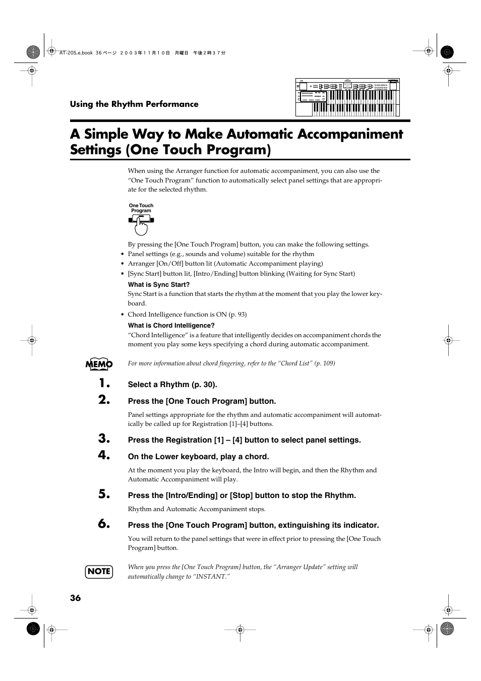 P. 36) | Roland AT20s User Manual | Page 36 / 124