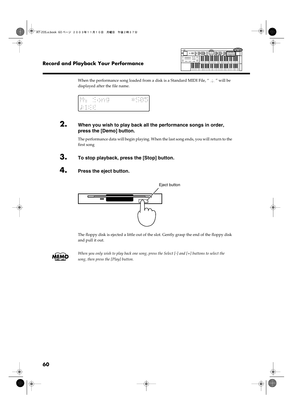 Roland AT20s User Manual | Page 60 / 124