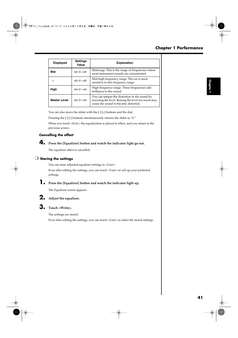 Roland KR-17 User Manual | Page 41 / 212