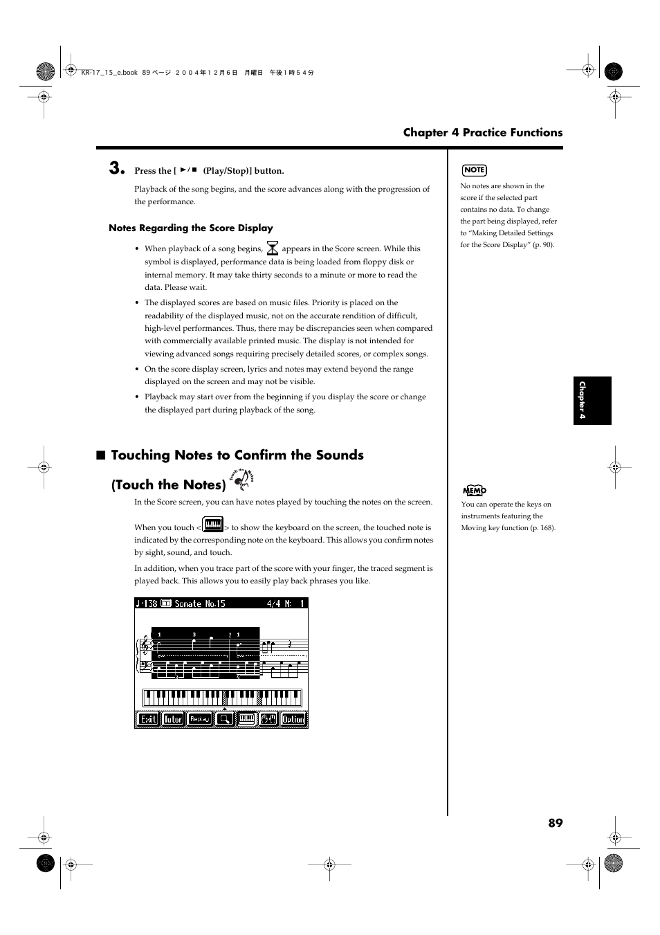 Roland KR-17 User Manual | Page 89 / 212