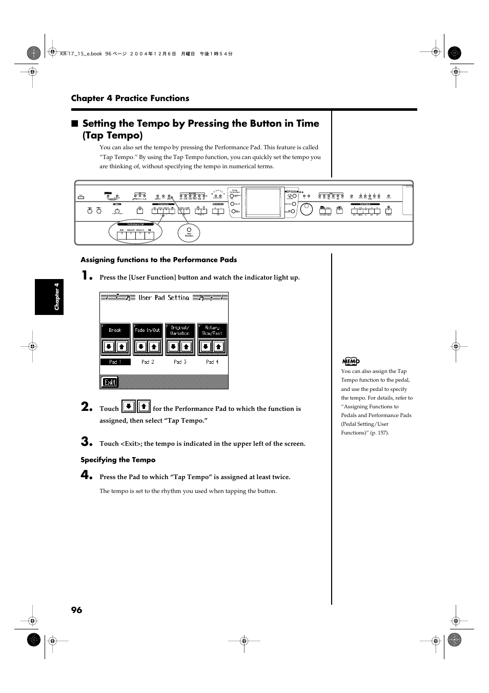 Roland KR-17 User Manual | Page 96 / 212